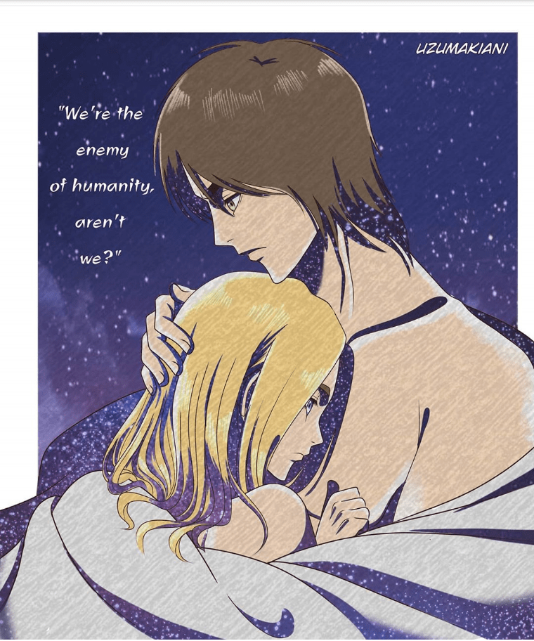 EreHisu Fanart by uzumakiani on Instagram titanfolk