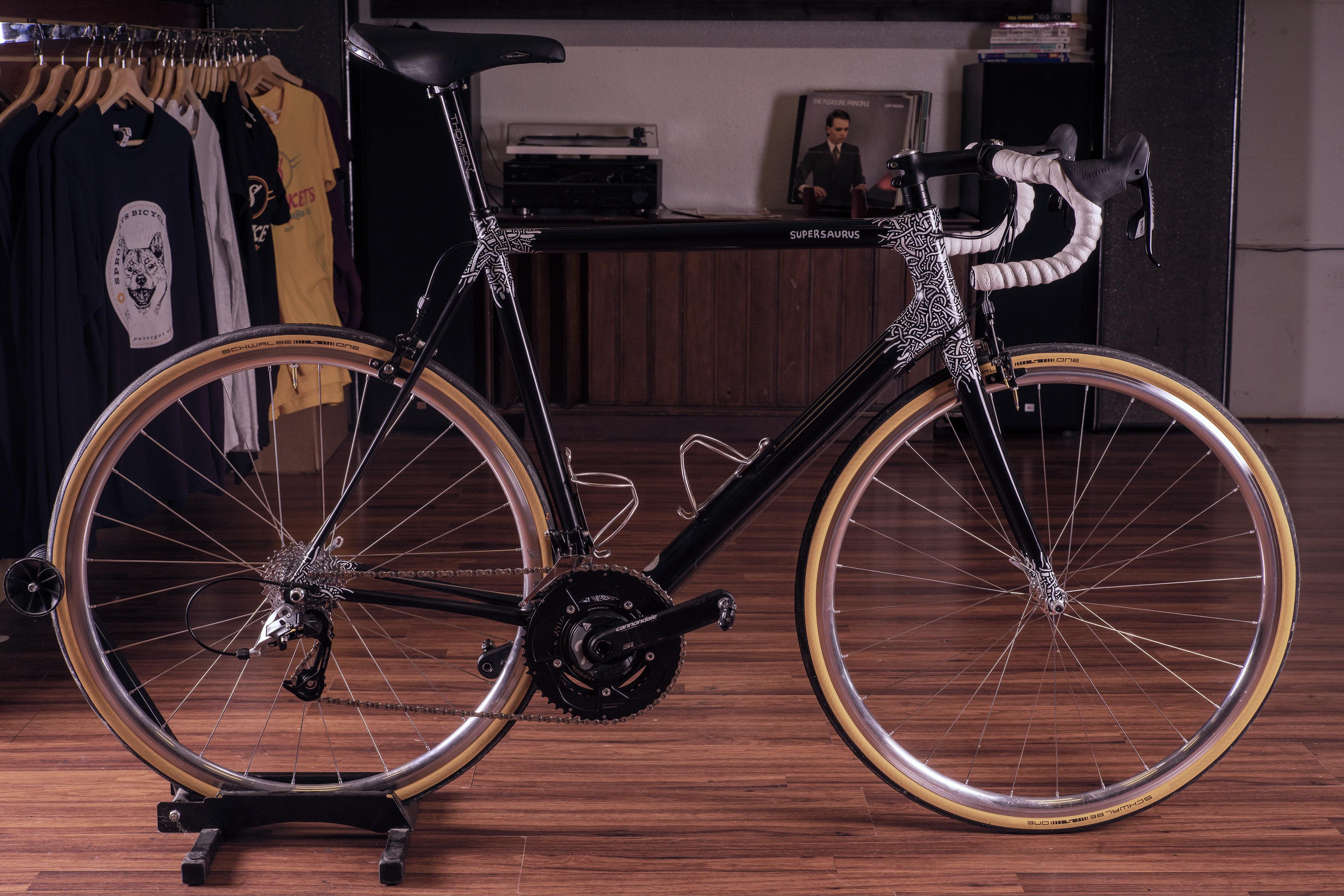 NBD! 2018 SuperSix custom painted Sprockets Bike Shop in Denton, TX