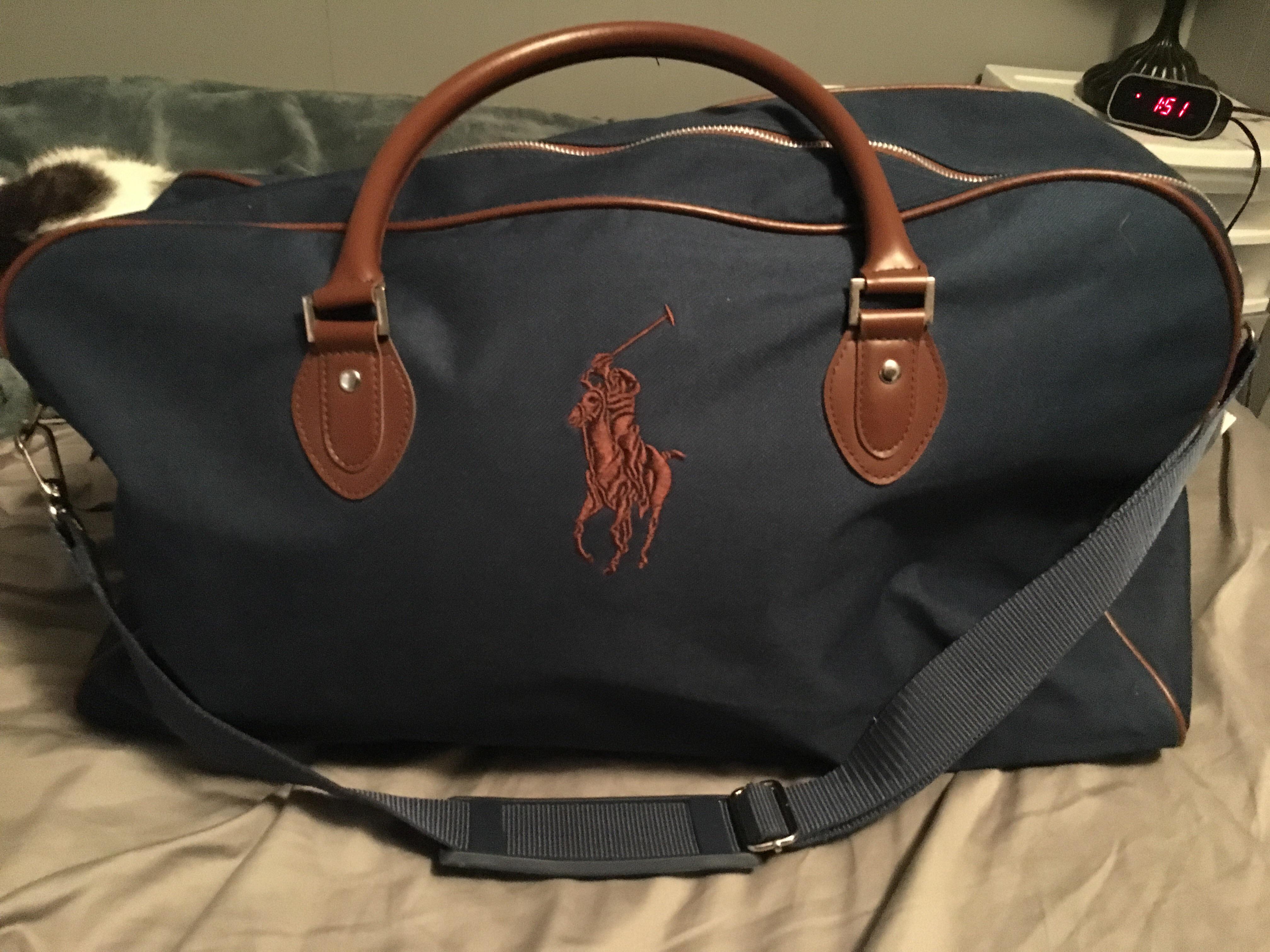 Vintage polo duffel bag! r/ThriftStoreHauls