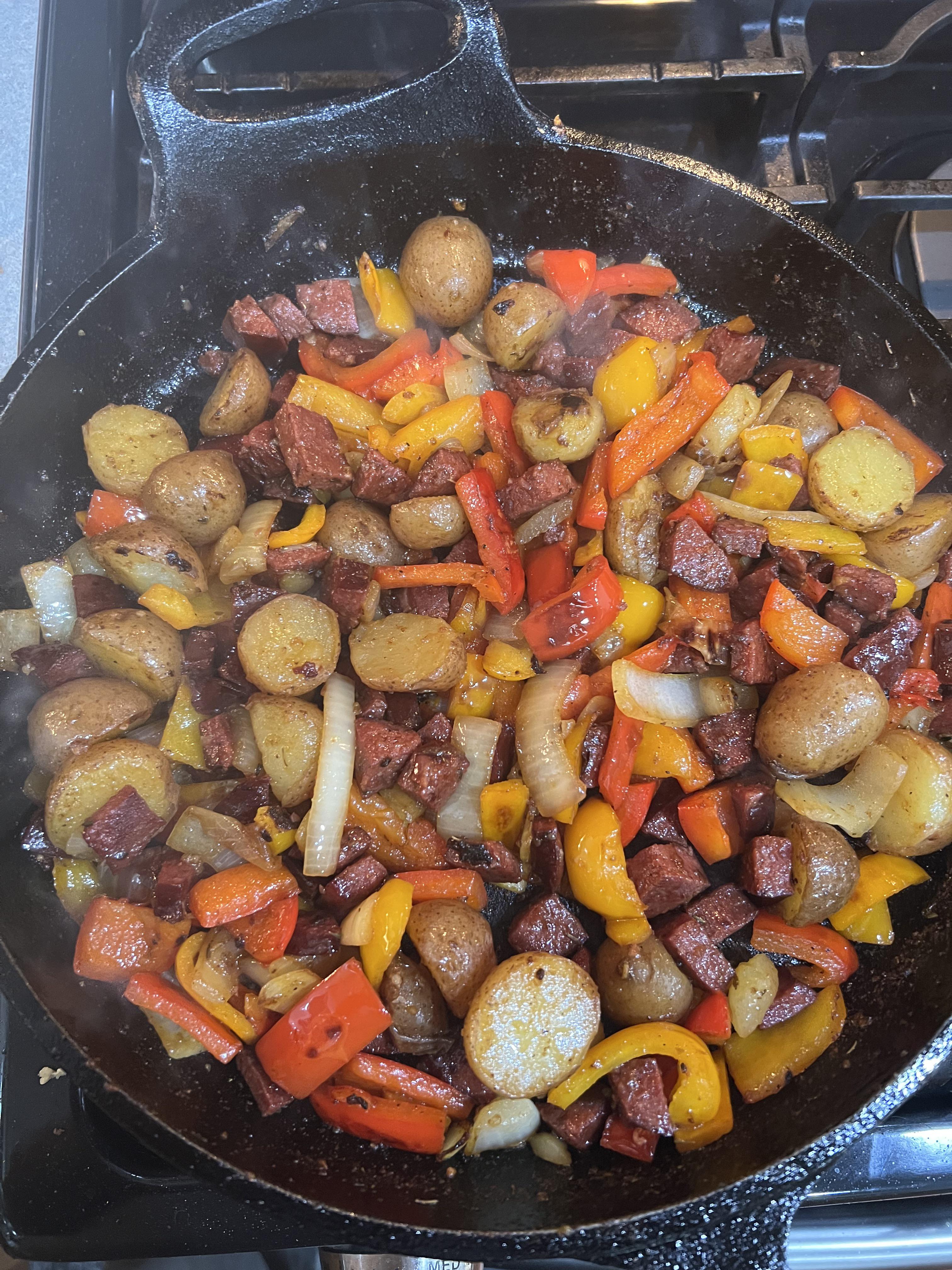 Skillet dinner r/castiron