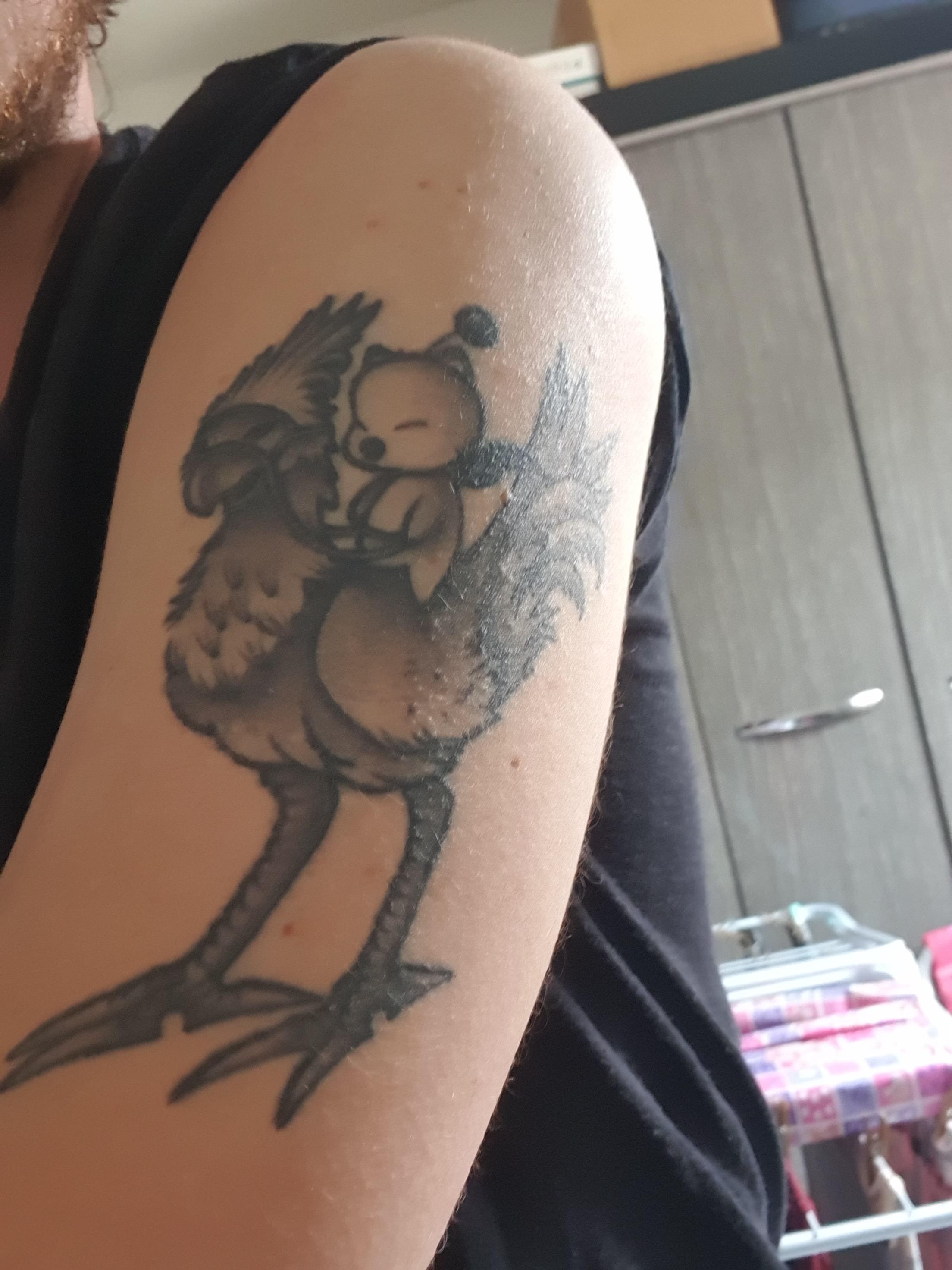 So people are posting their Chocobo tattoos and I thought I might also
