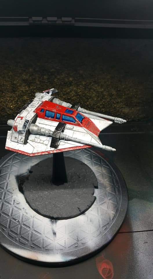 Star Wars Legion rebel airspeeder r/minipainting