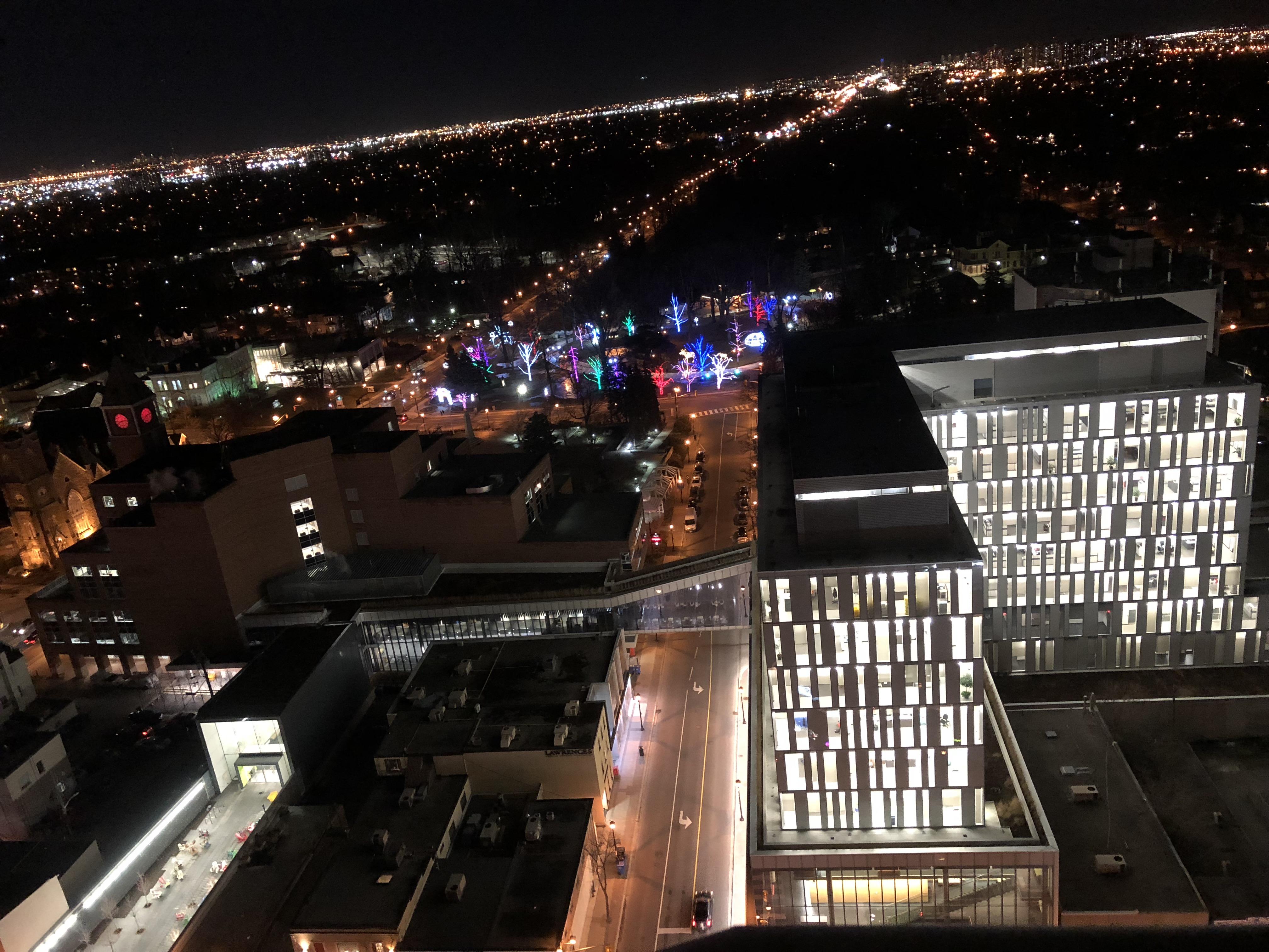 Downtown Brampton at Night r/Brampton