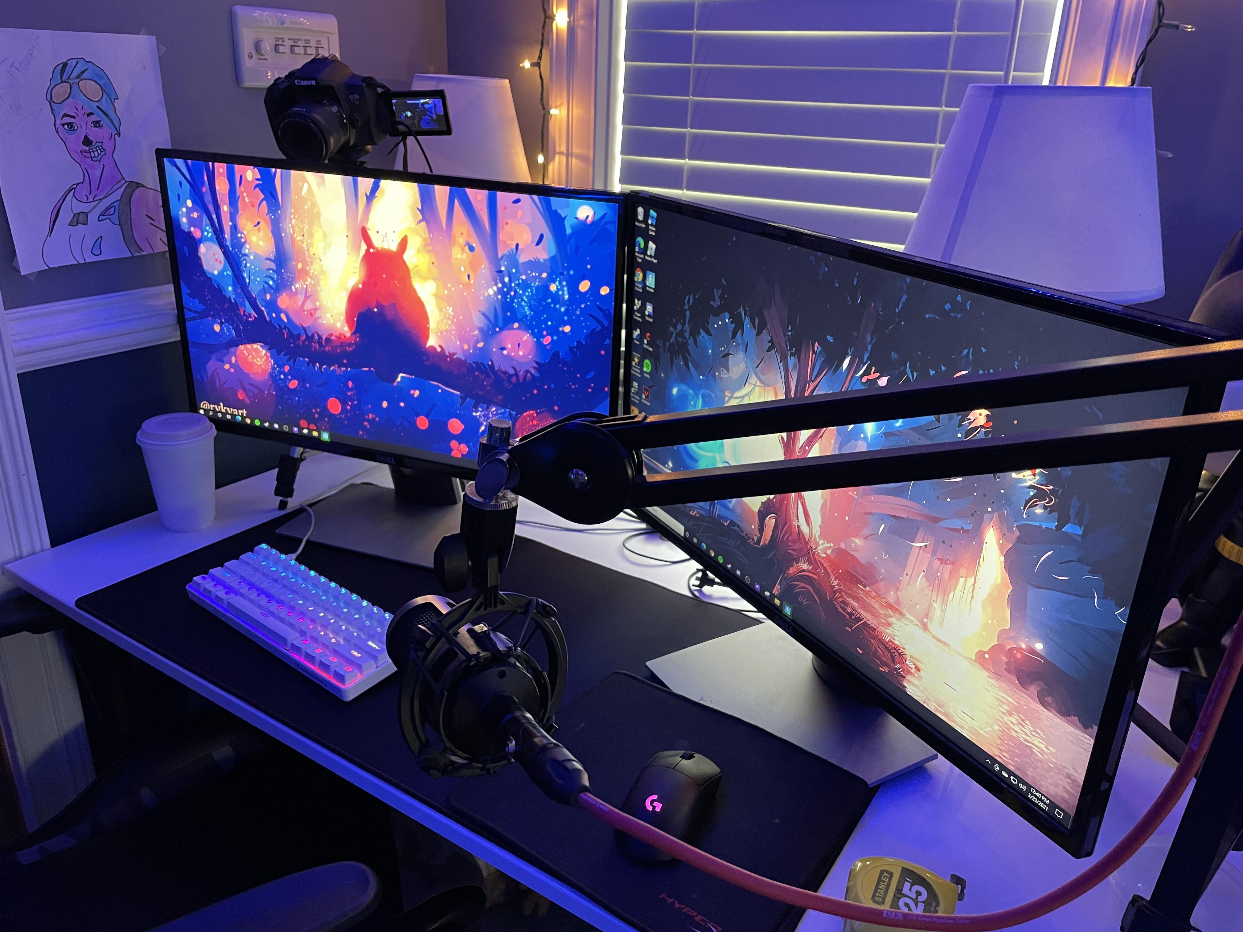 My twitch/YouTube streaming setup r/gamingsetups