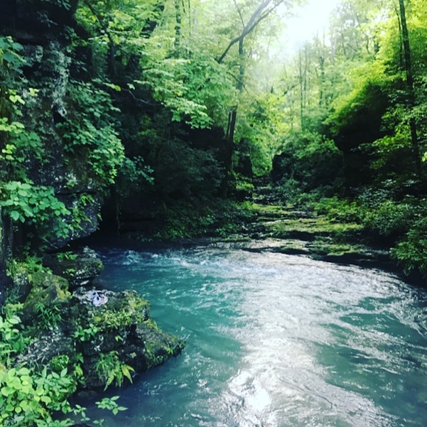 Found this place camping in the Ozarks. r/pics