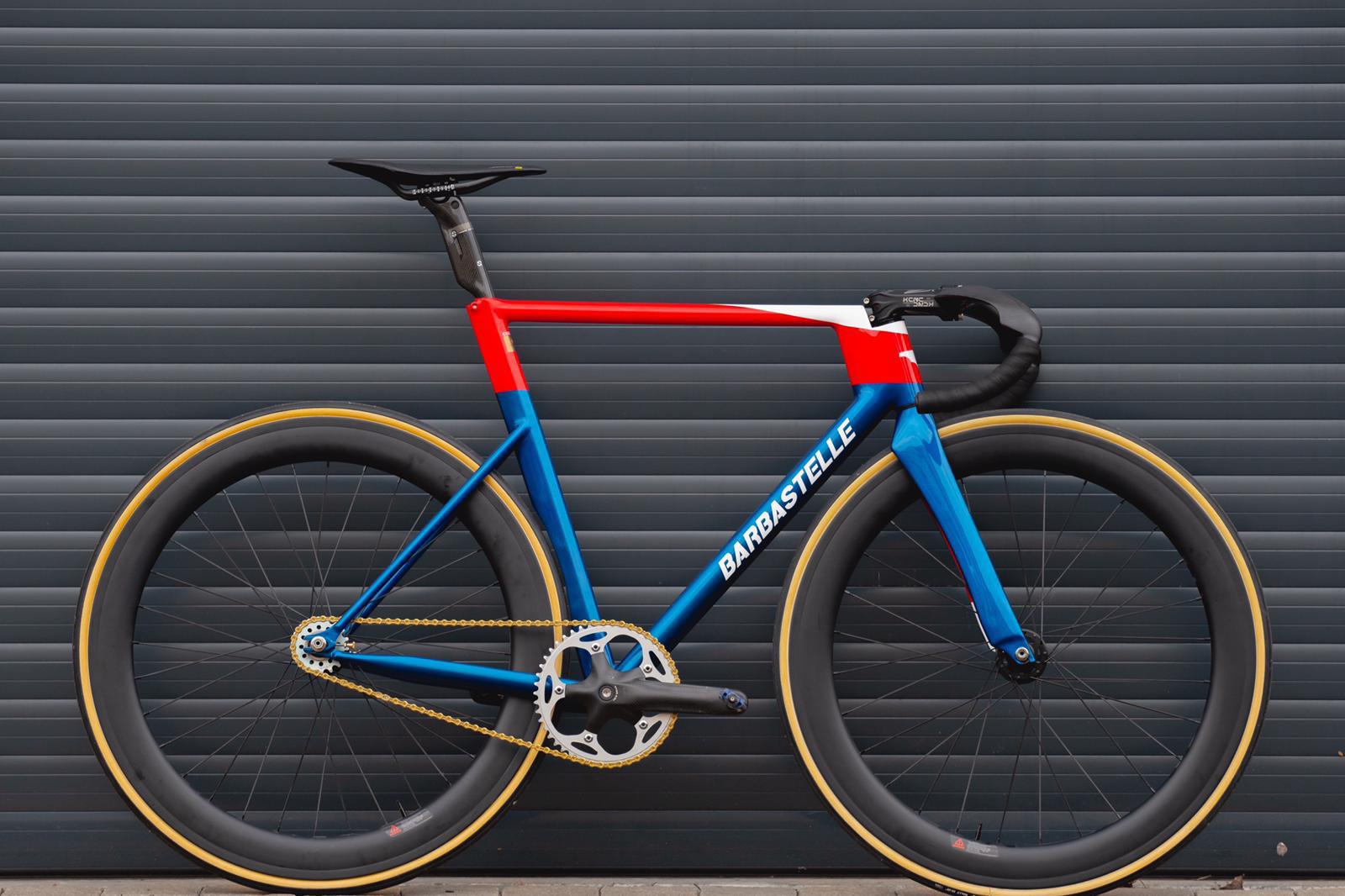 Handbuild (by me) track bike, steel frame carbon fork r/bicycling