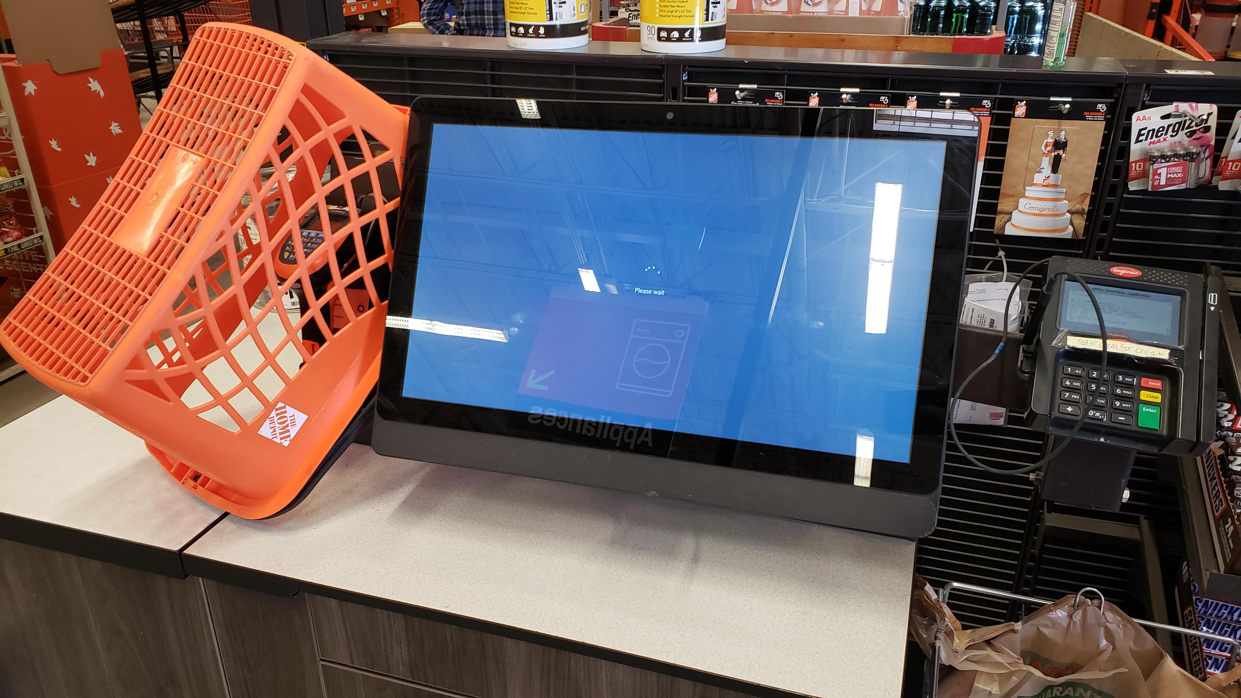 Home Depot Cash Register