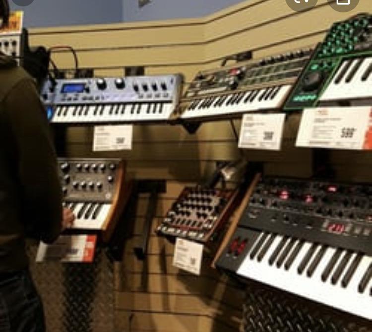 Visited a neat little synth shop in my area and was in awe of some of
