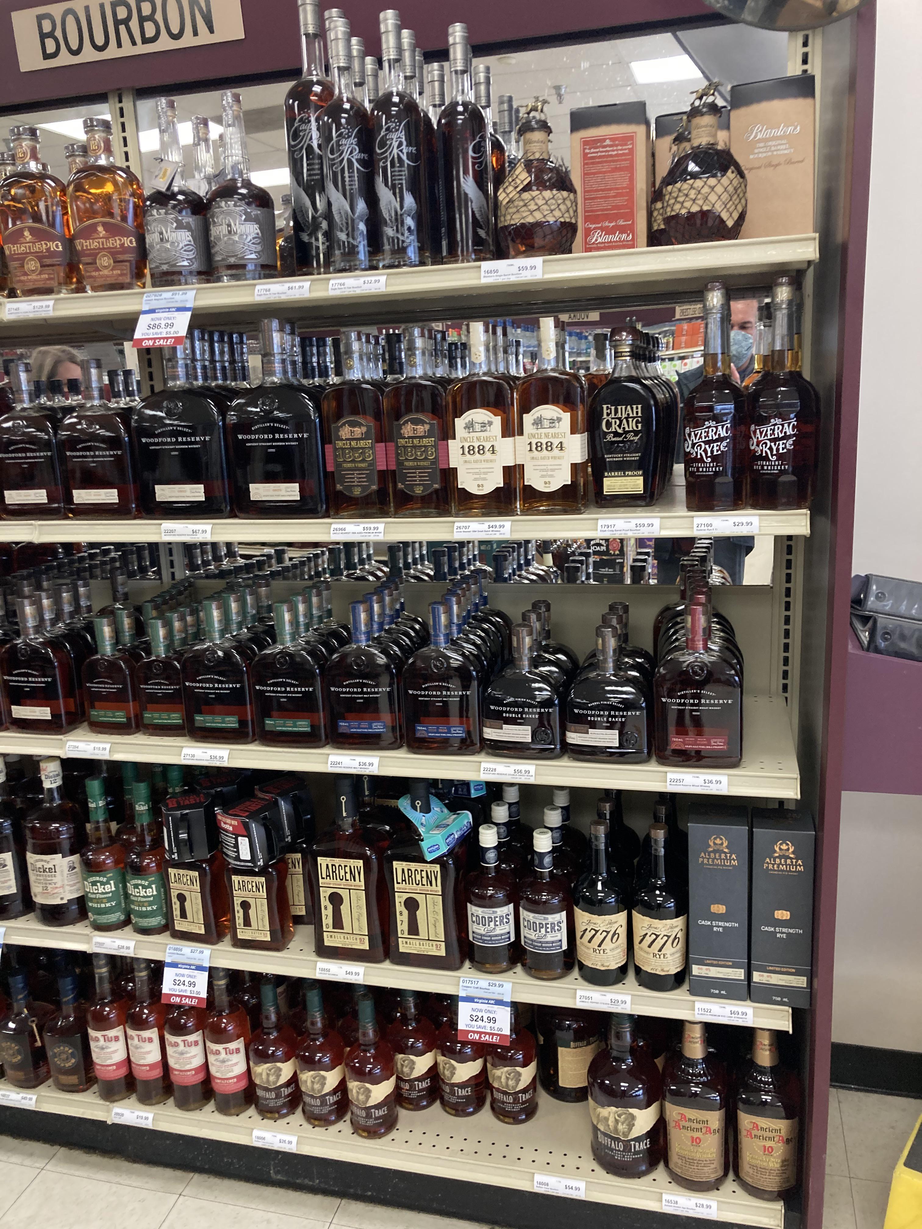 Tons of BT, no line at Bailey’s Crossroads ABC r/dcwhisky