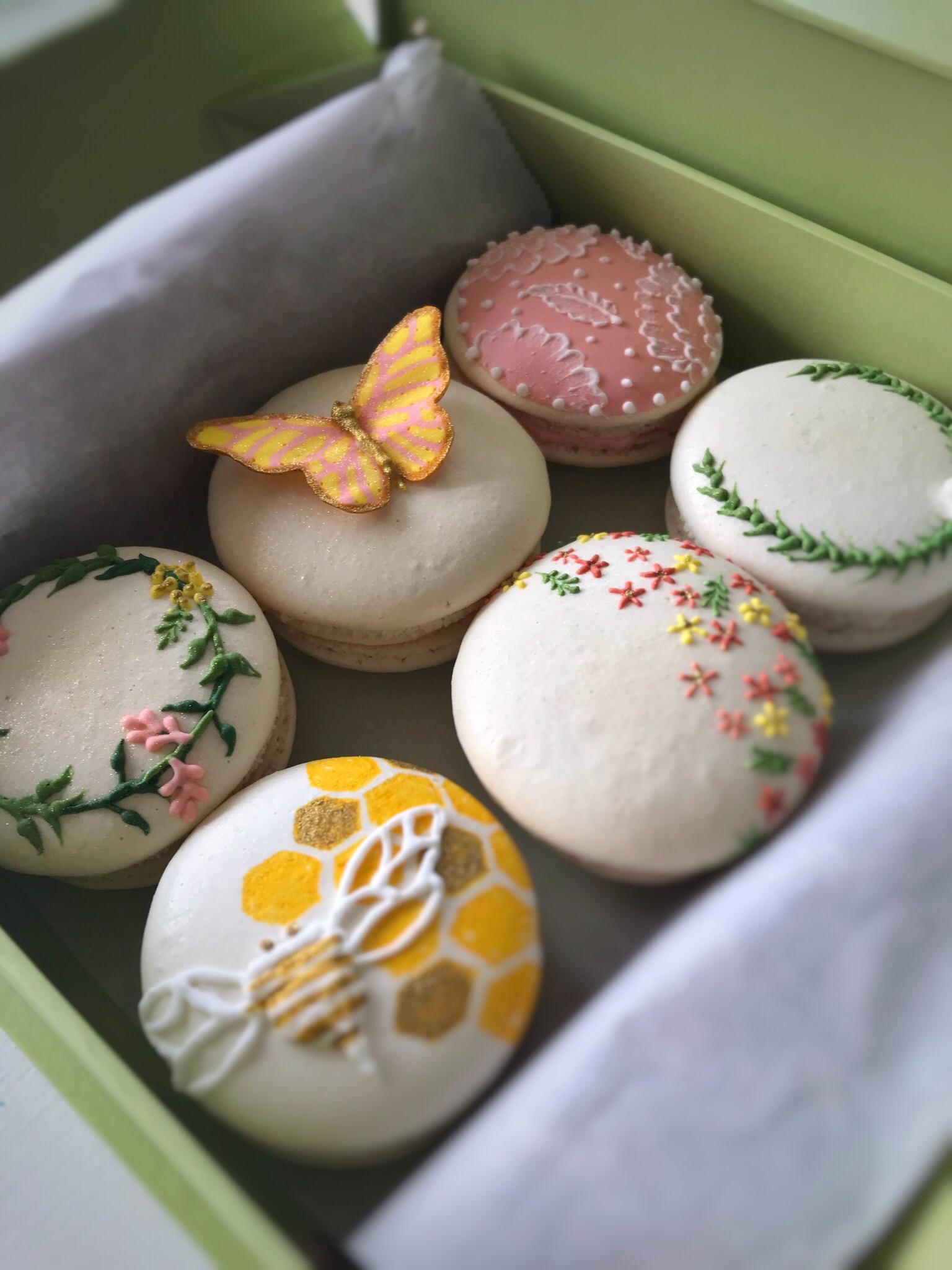 I made jumbo macarons for the mothers in my life, so fun! r/Baking