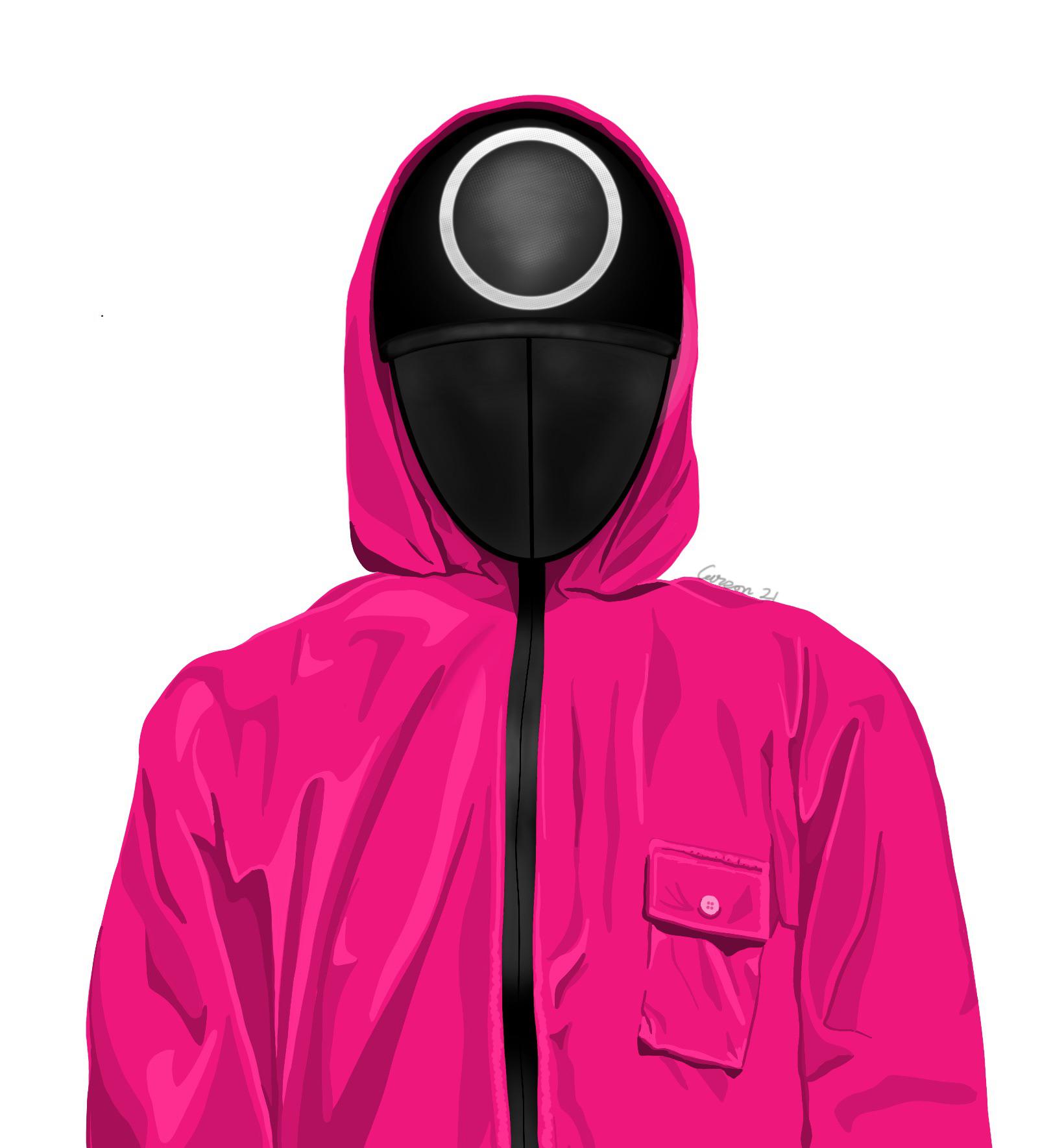 Squid Game Guard Drawing! Loved this show and the aesthetic of these