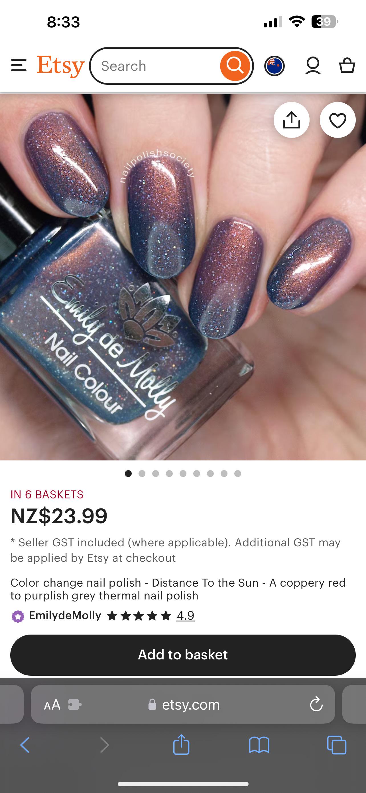 Anyone used EmilydeMolly before? And/or buying nail polish online to