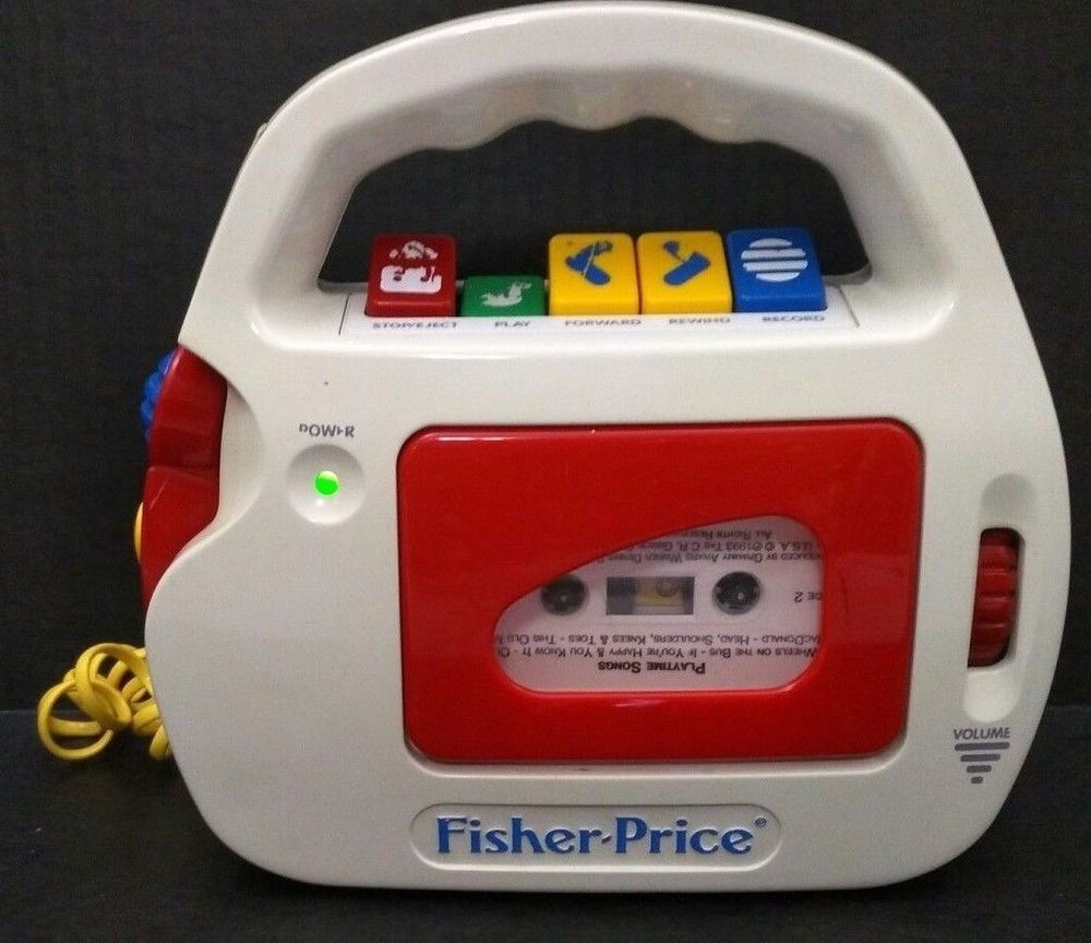 Fisher Price cassette player my summer road trip companion as a child