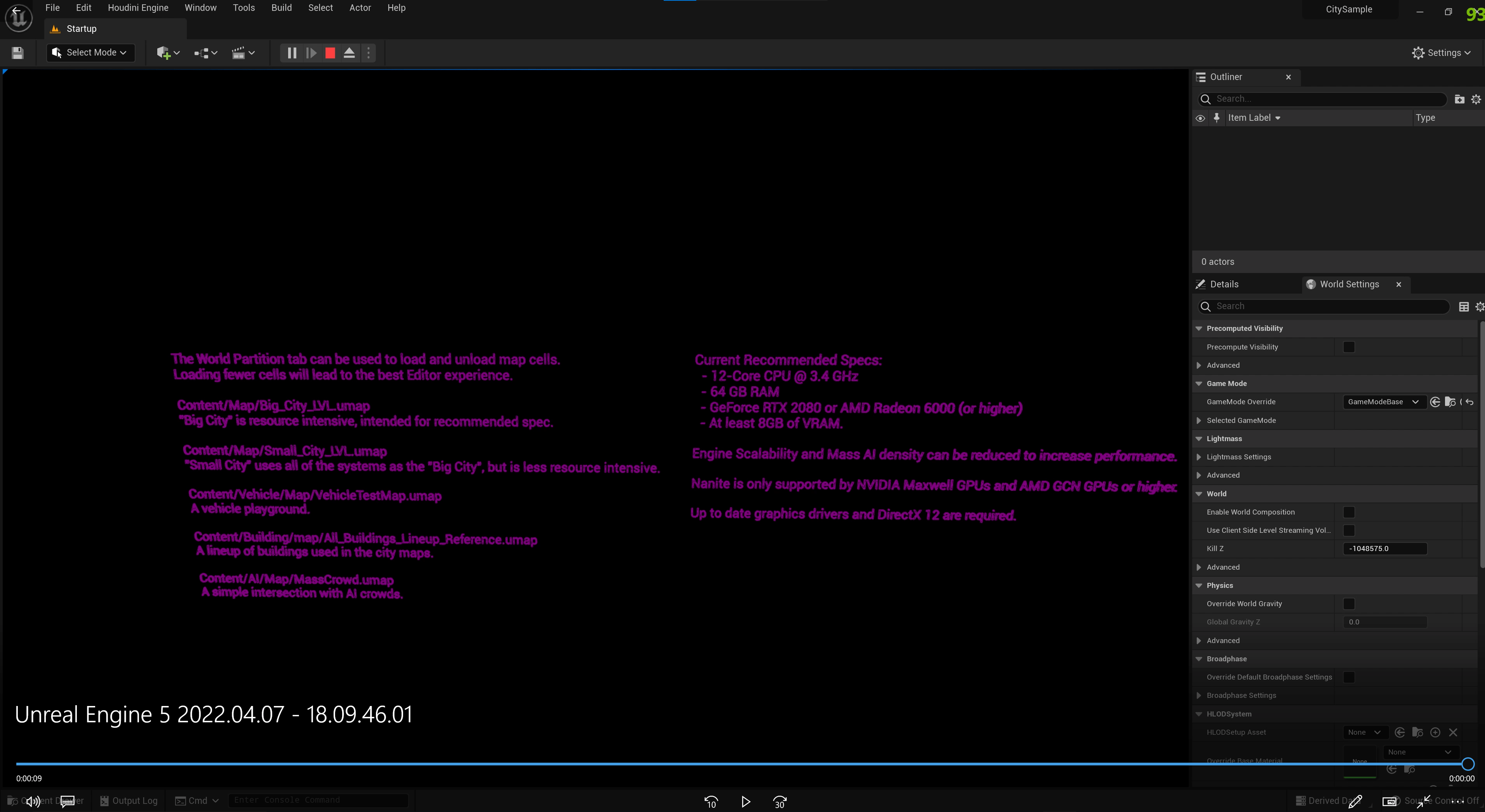 Why I only get a black screen with sound? r/unrealengine