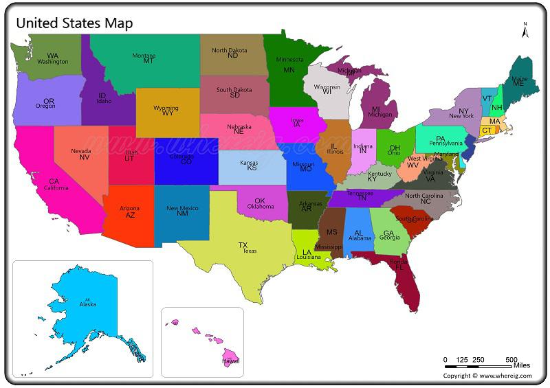 how did the us states get their shapes? : r/geography