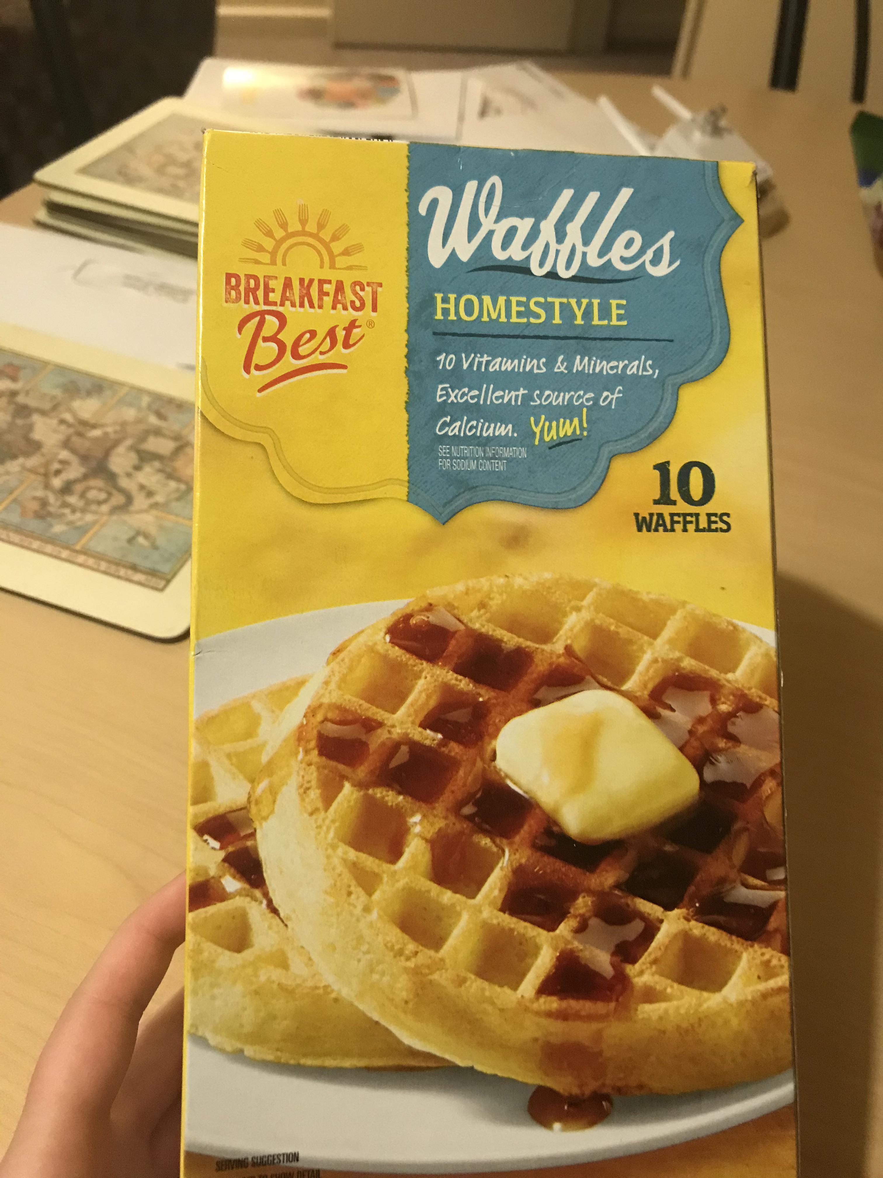Has anyone tried the Homestyle frozen waffles? I couldn’t find the