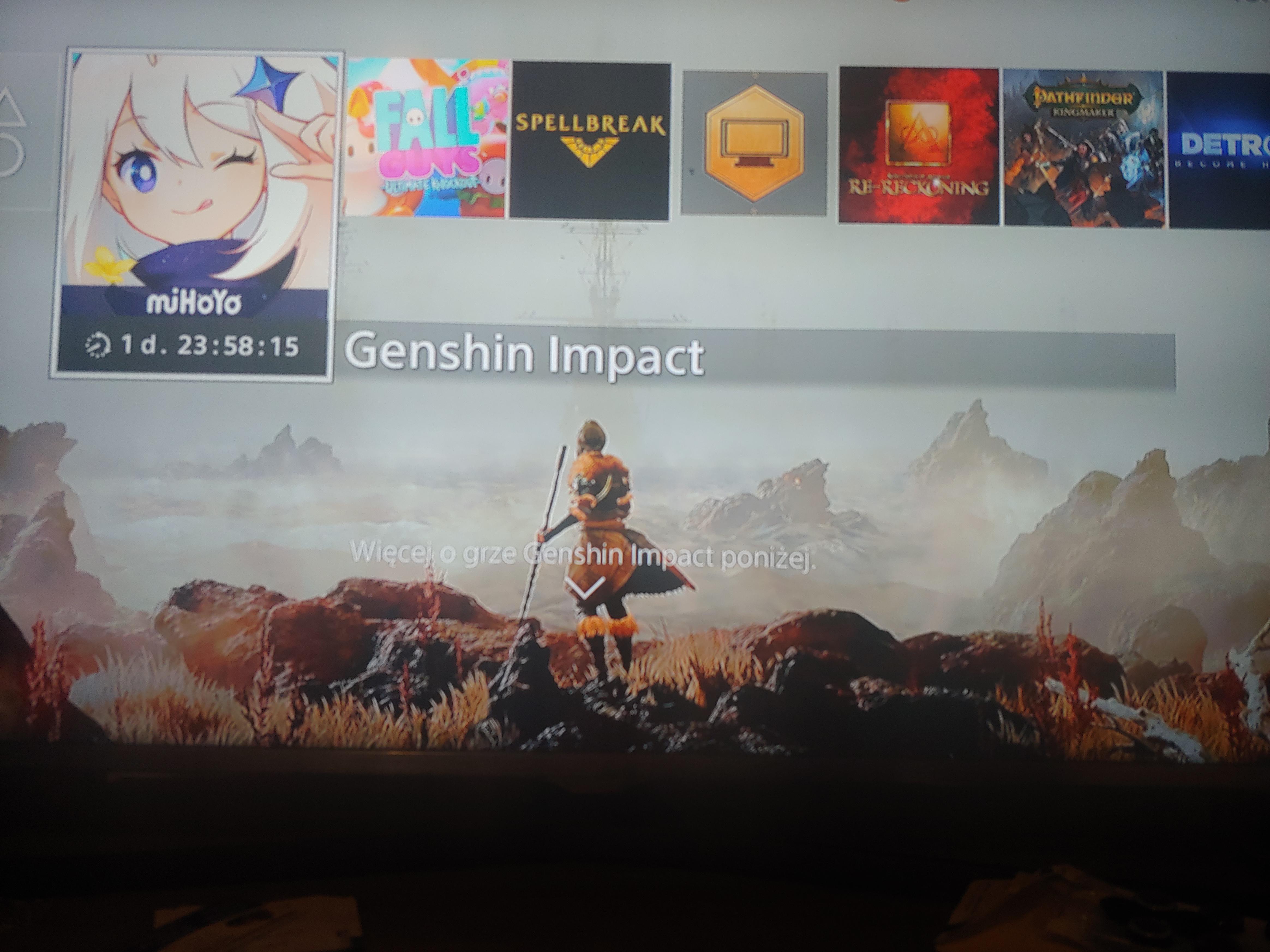 PreDownload on PS4 r/Genshin_Impact