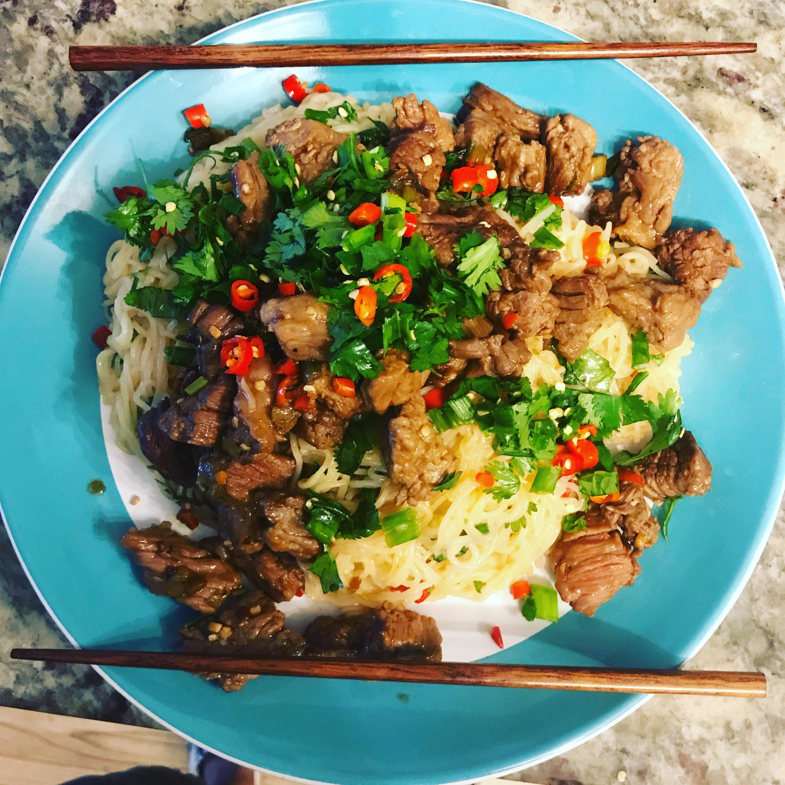 Just got back from China. 6 beers in and I give you this. drunkencookery