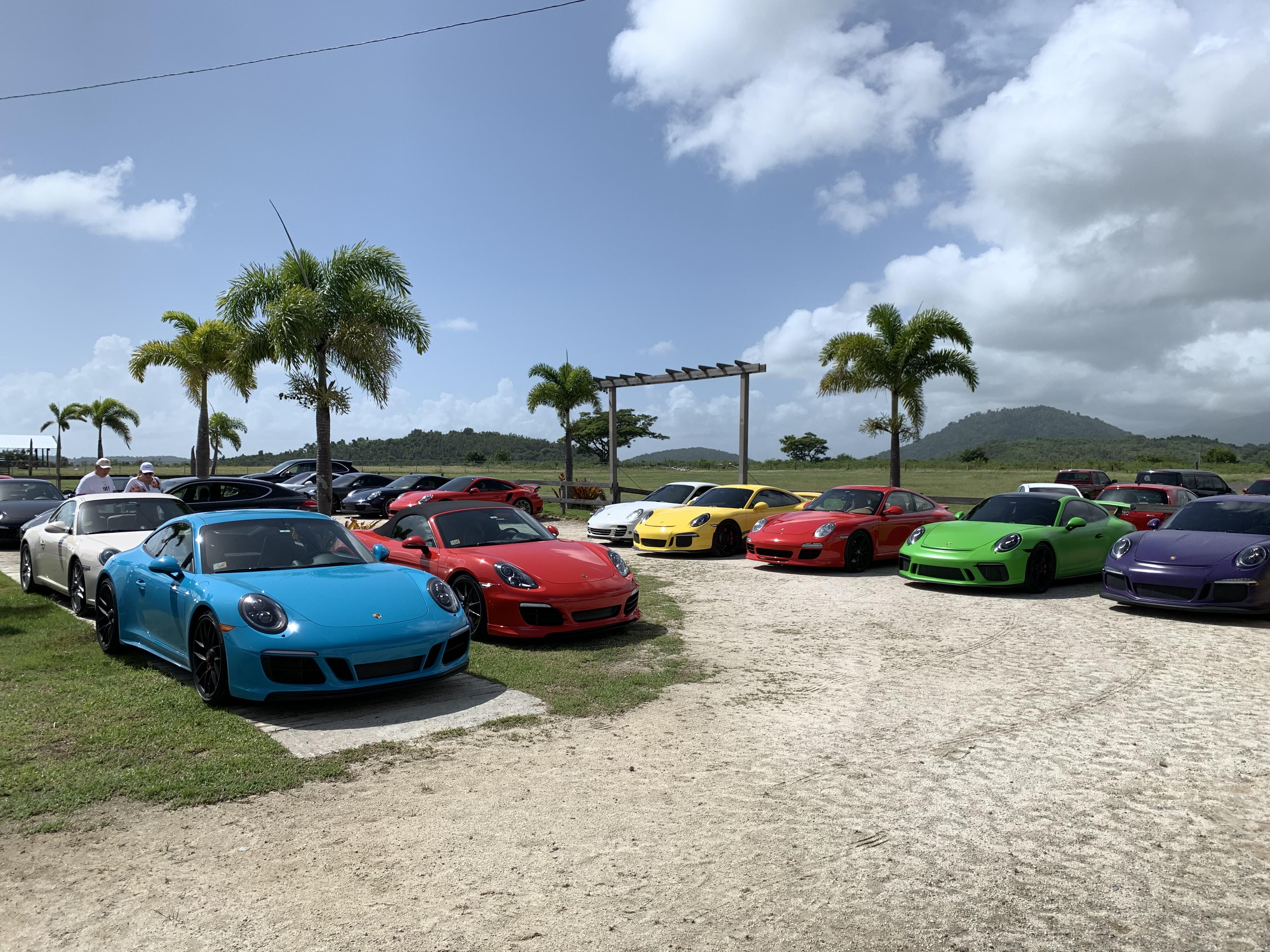 25th anniversary of PCA Puerto Rico r/Porsche