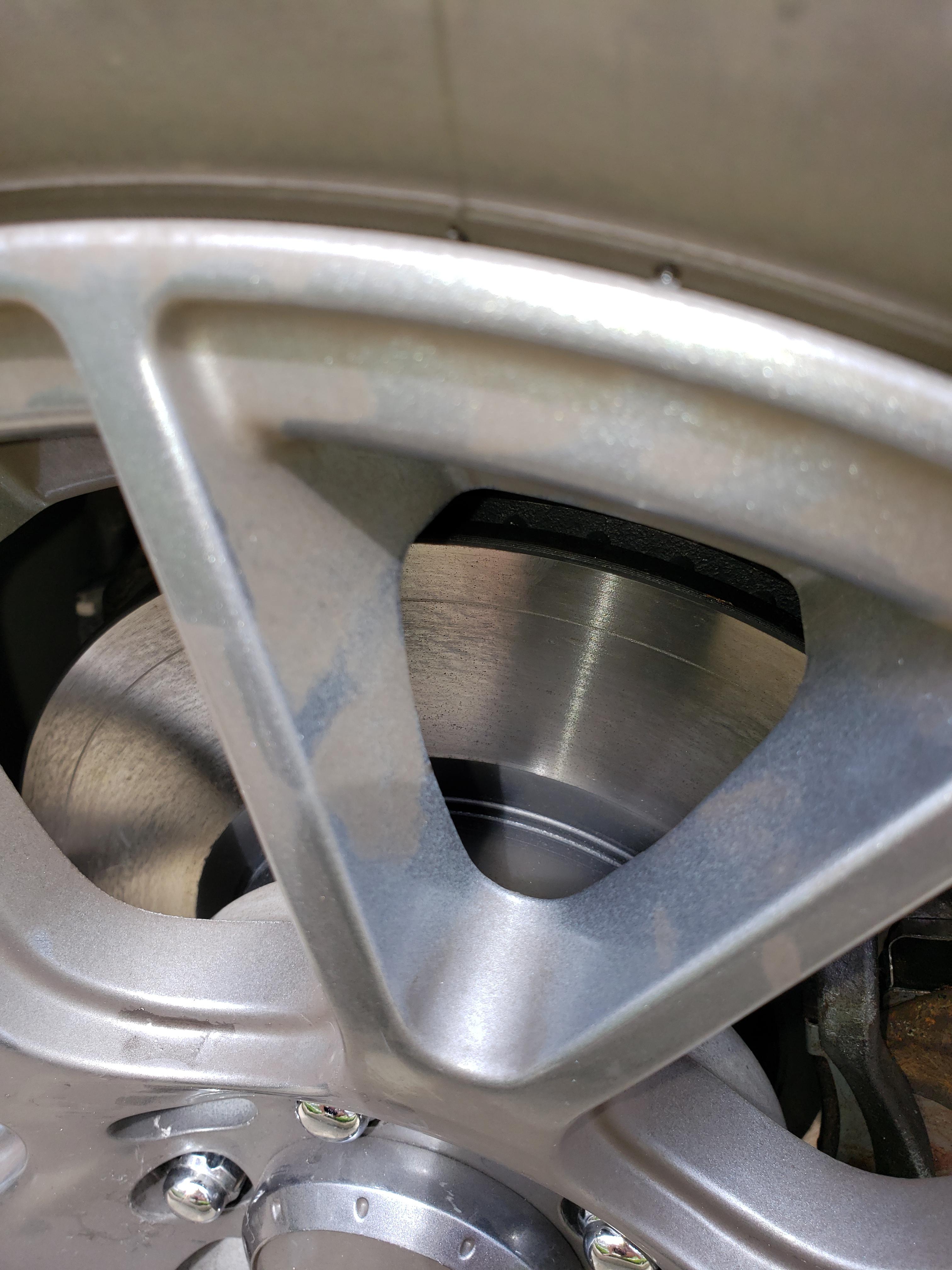 Groove on rotor after a brake job. What did I do wrong? r/MechanicAdvice