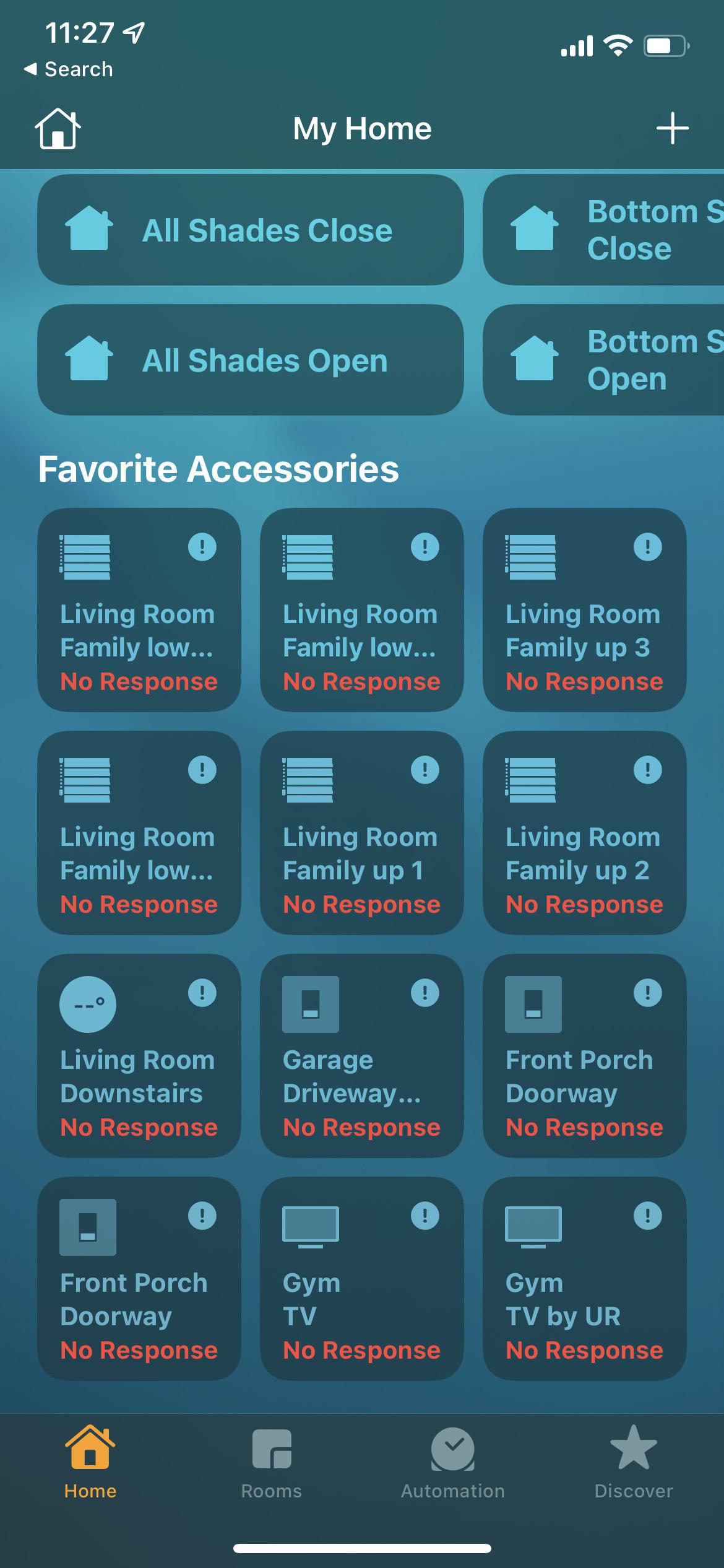 No Response Shows Up Regularly r/HomeKit