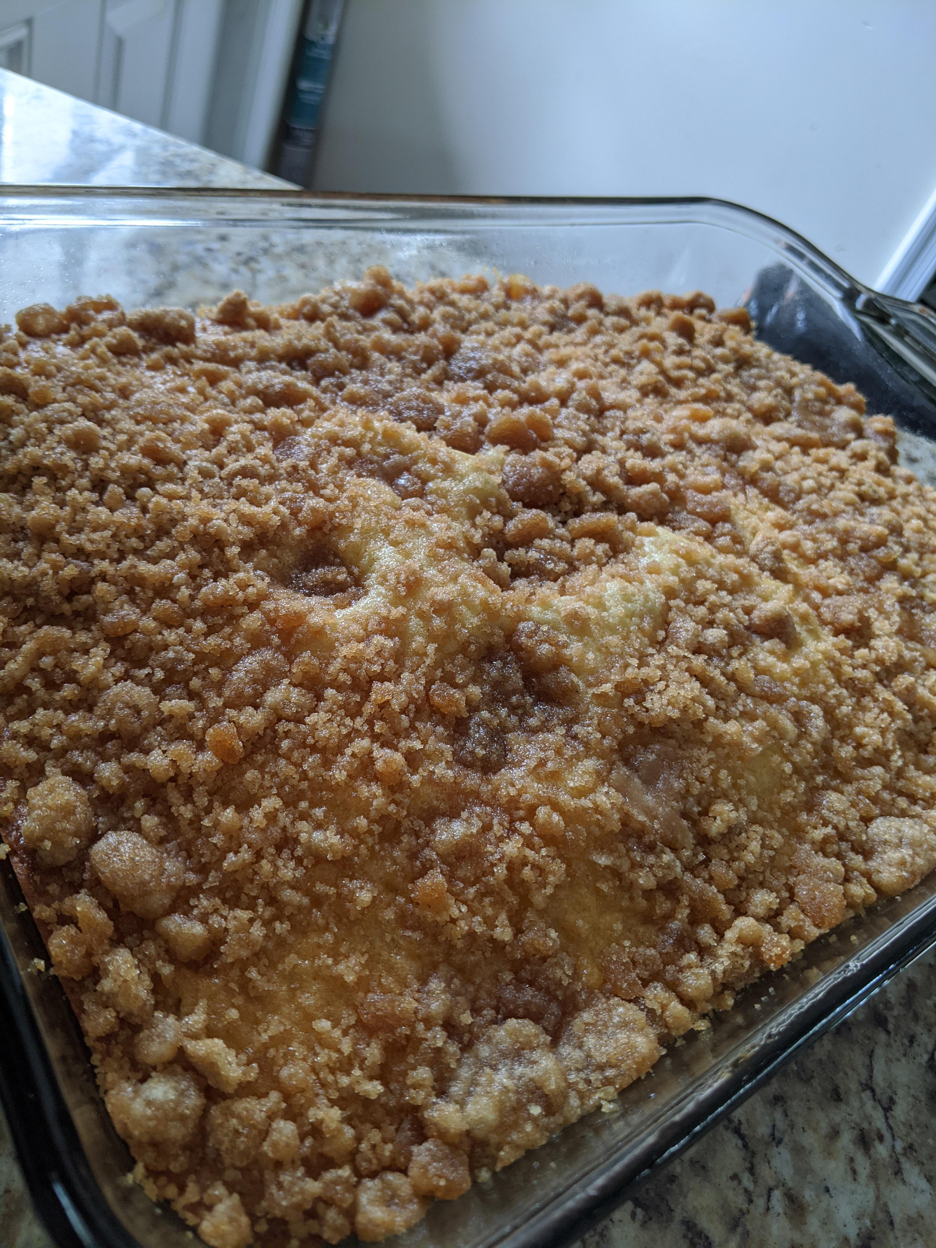 [Homemade] Buttermilk Cinnamon Coffee Cake r/food