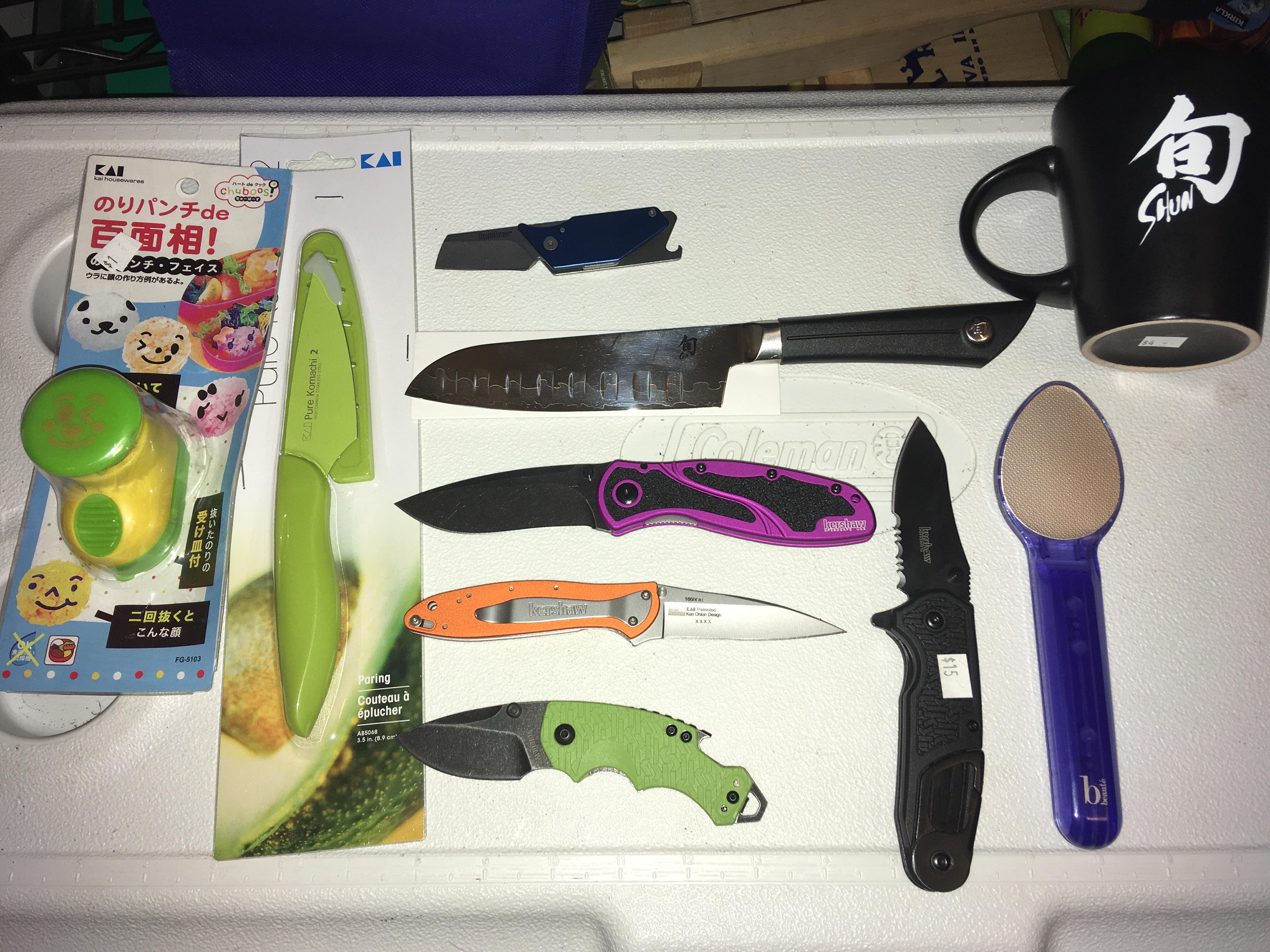 Kershaw warehouse haul