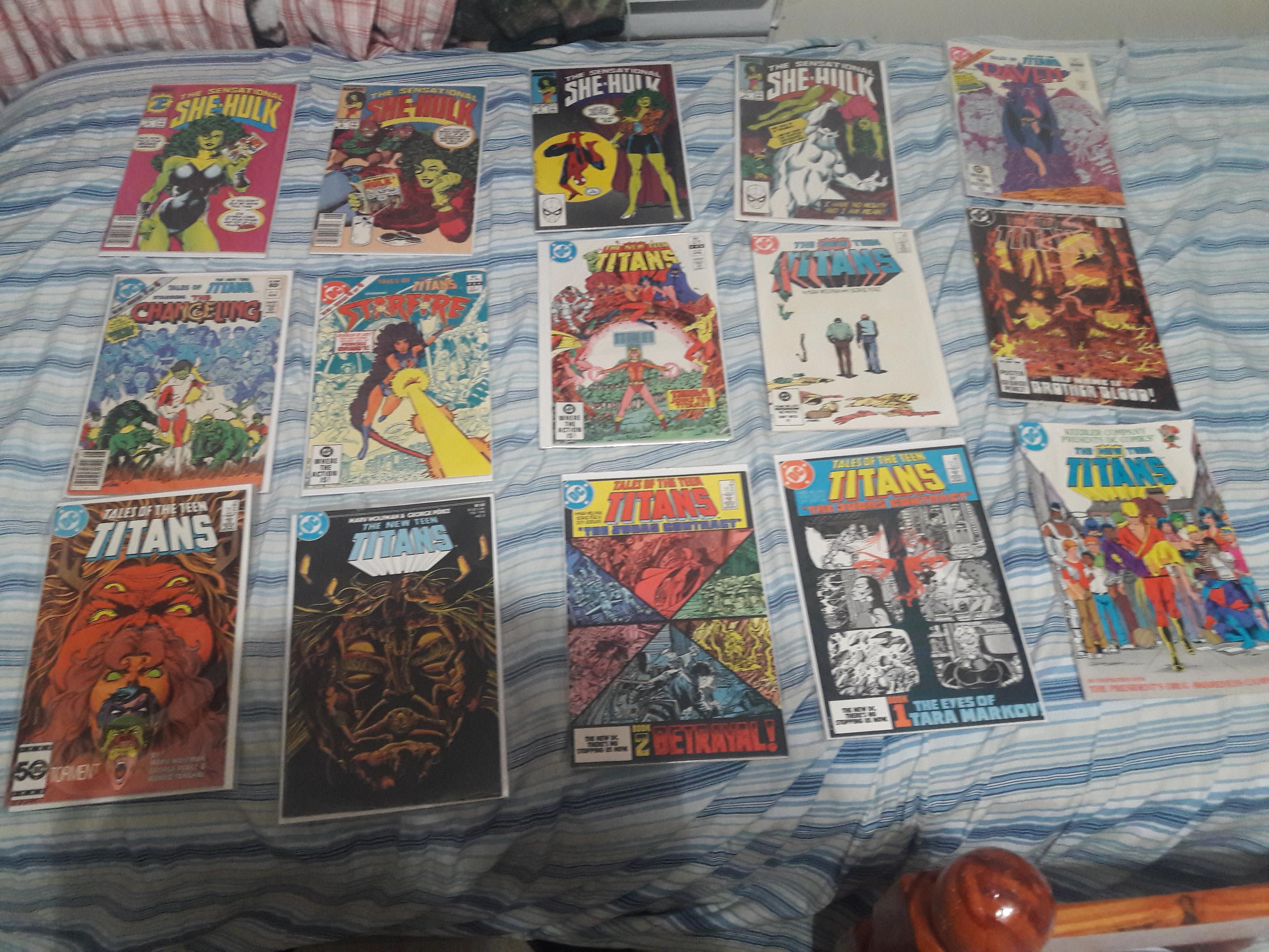 My vintage comic book collection since I started collecting in 2016 r
