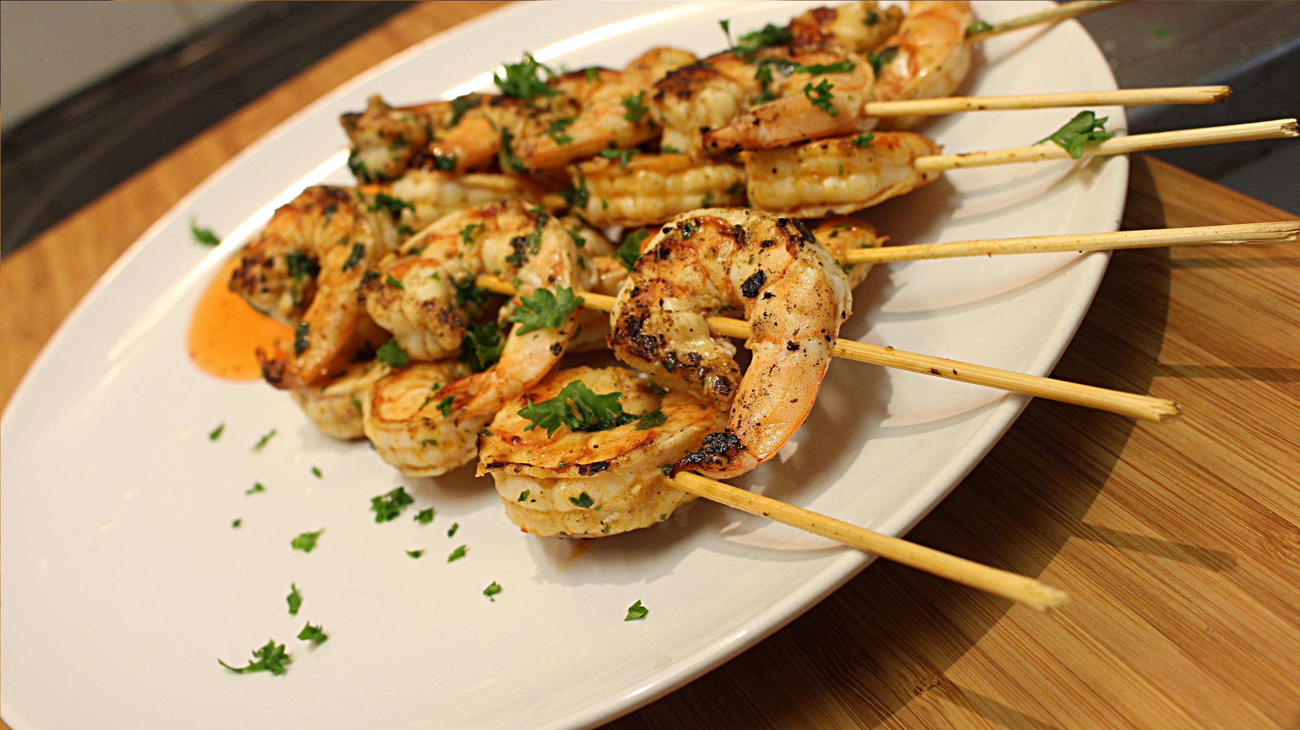 [Homemade] Shrimp on a Stick r/food