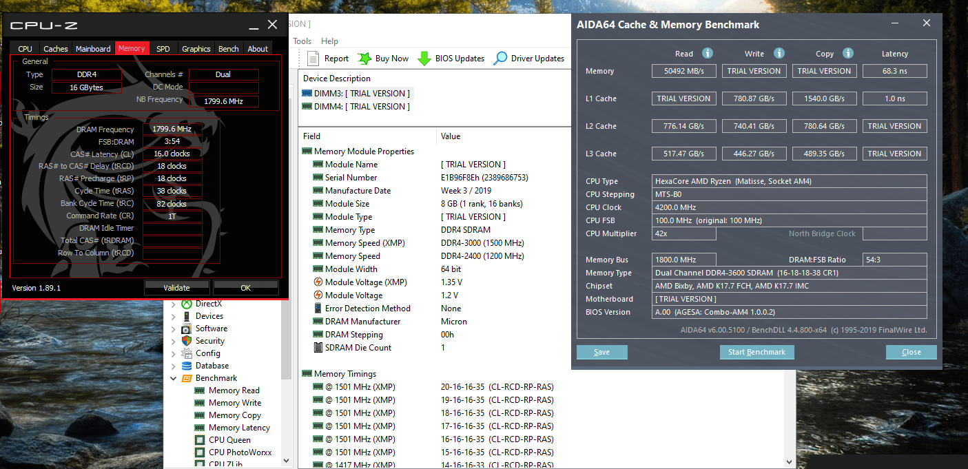 68 cheap ram, Crucial Sport LT (Micron Edie) DDR43000cl15 xmp timing