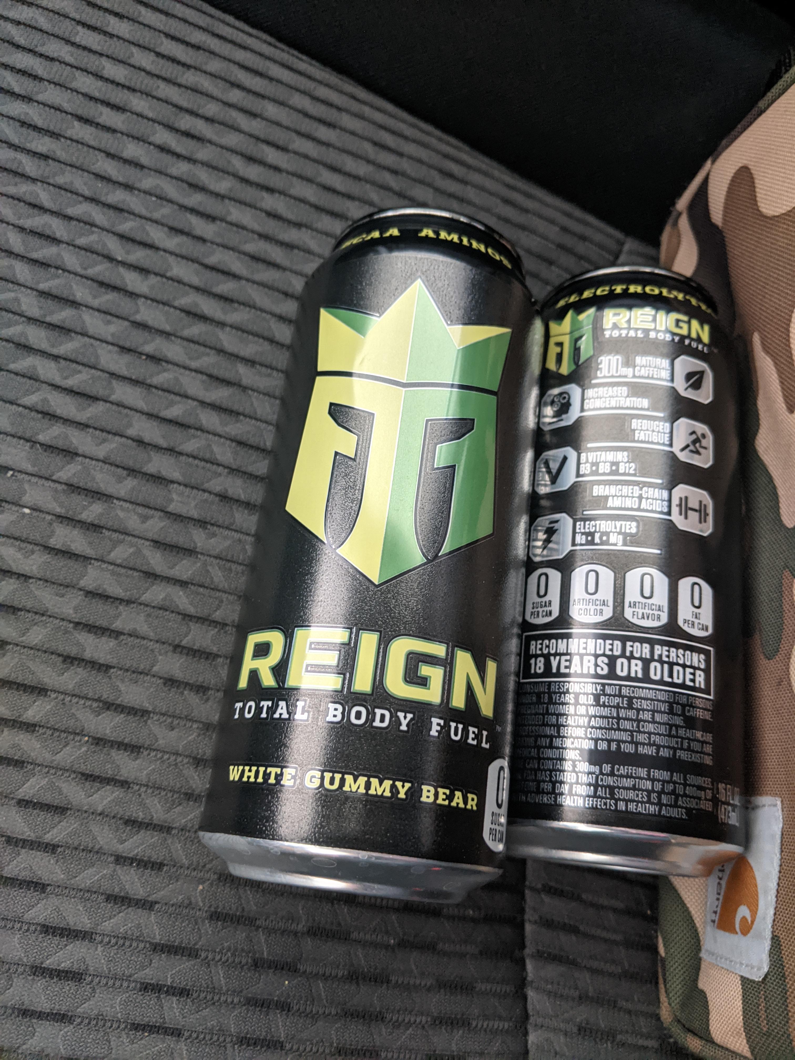 White gummy bear Reign r/energydrinks