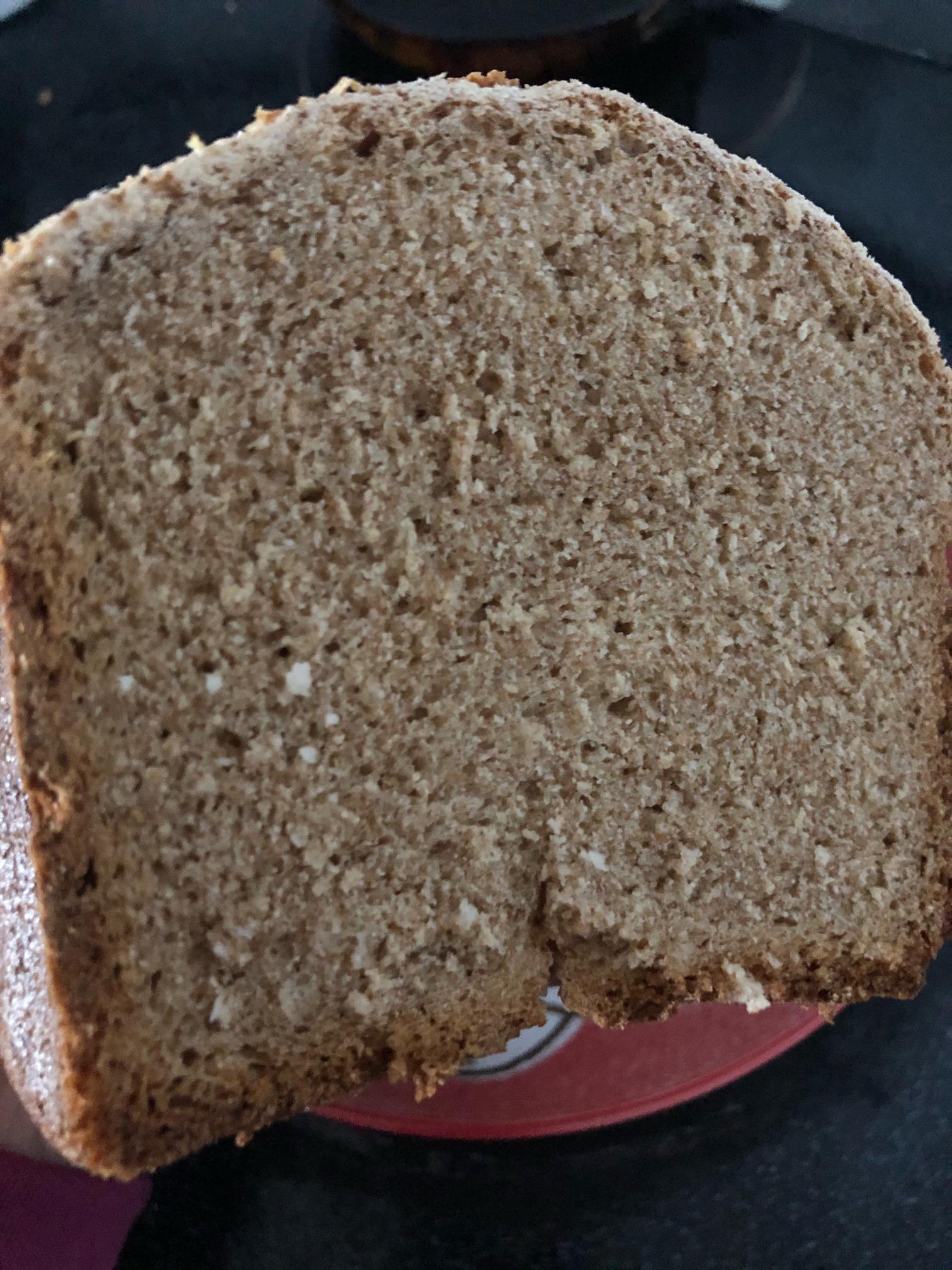 First loaf of whole wheat bread! Followed the basic recipe in zoji’s