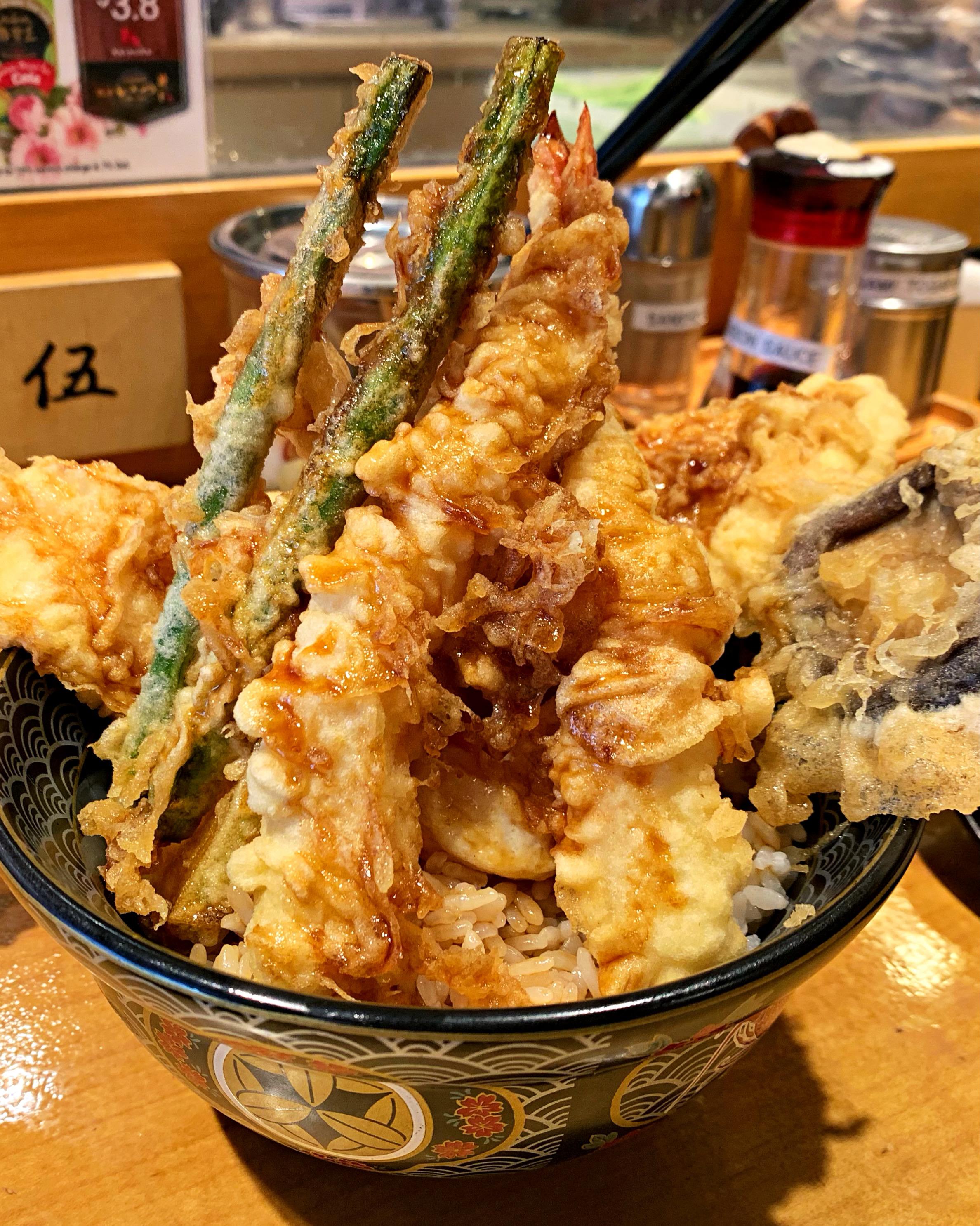 [I Ate] Tempura Rice Bowl (Tendon) r/food