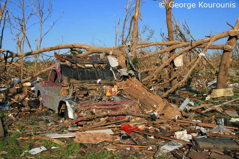 Aftermath of the 2008 Picher Tornado, 7 people were killed r/tornado