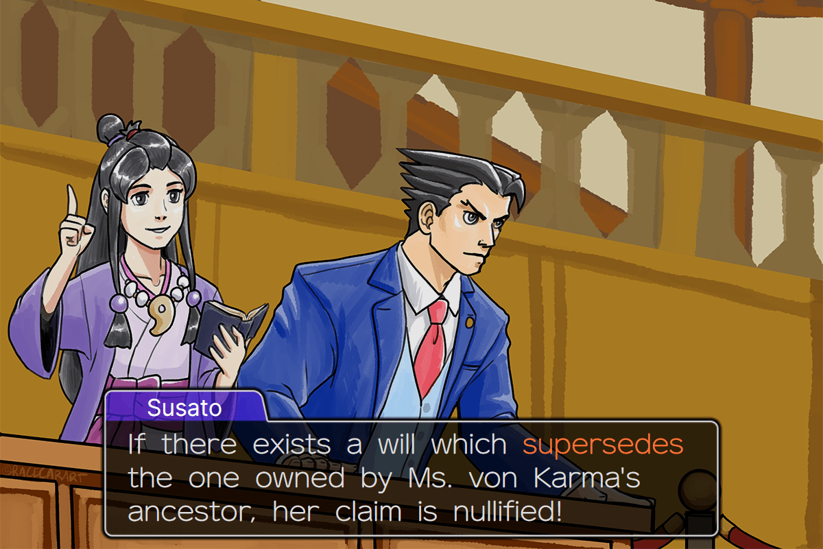 [The Great / Ace Attorney Crossover] The Return of the Blossoming