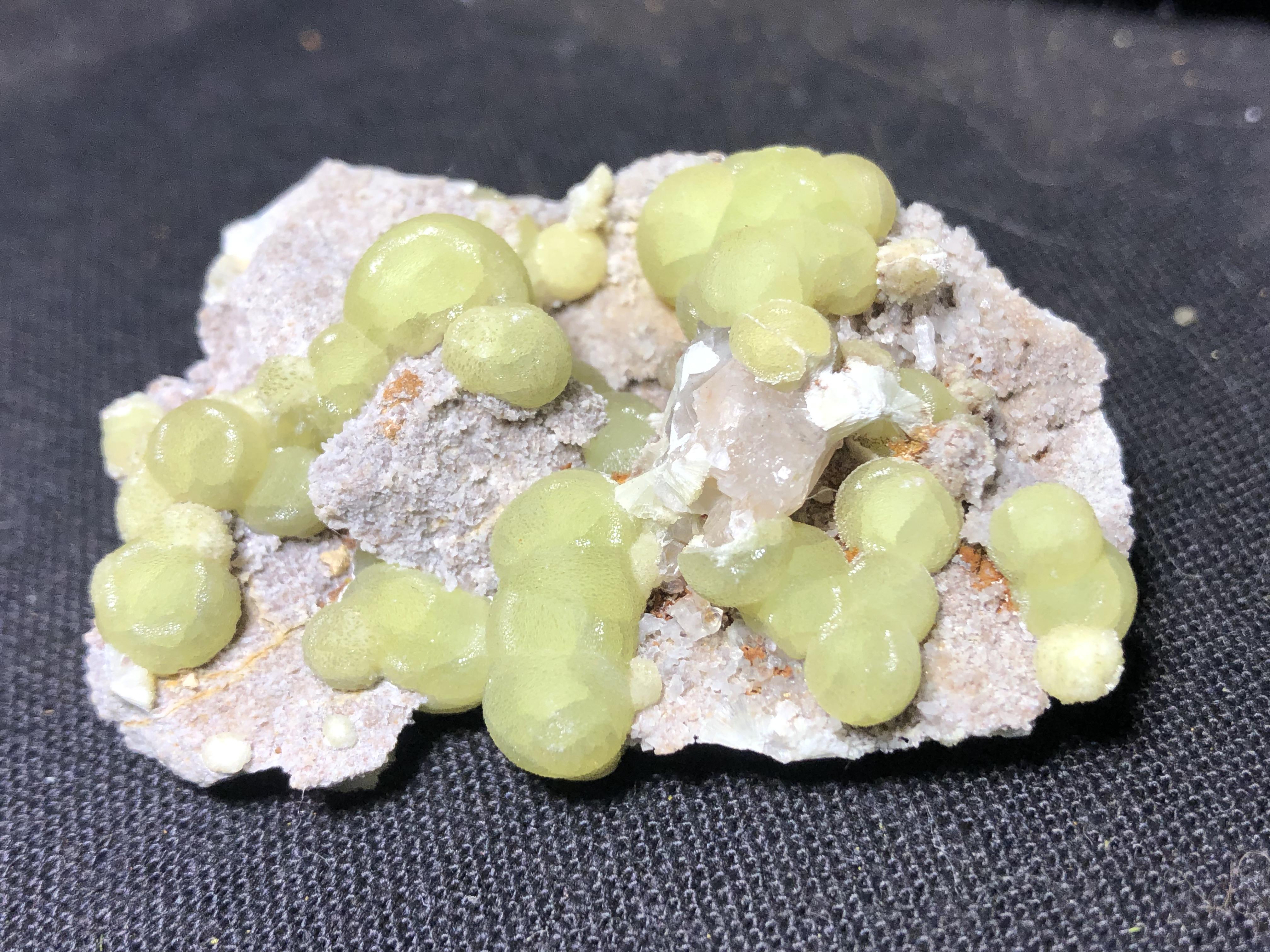 Wavellite from Mt. Pleasant Mills, PA r/rockhounds