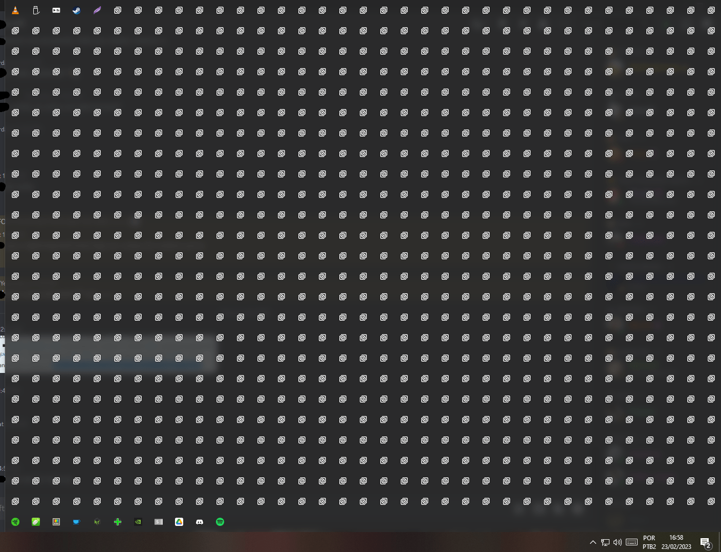 Does anyone know why my Wallpaper Engine does this sometimes? That's