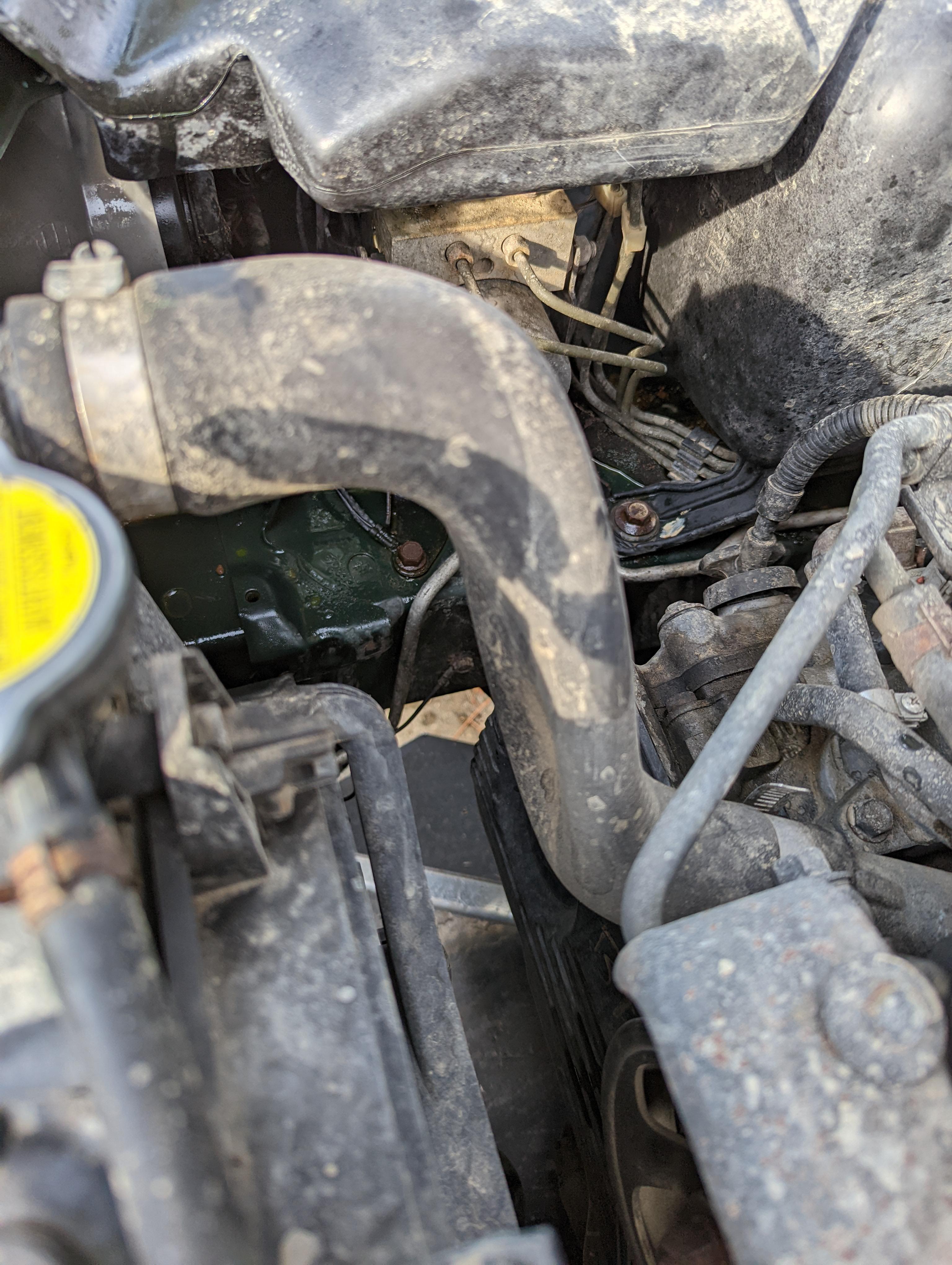 2001 Forester radiator hose collapses when the engine heats up. It also