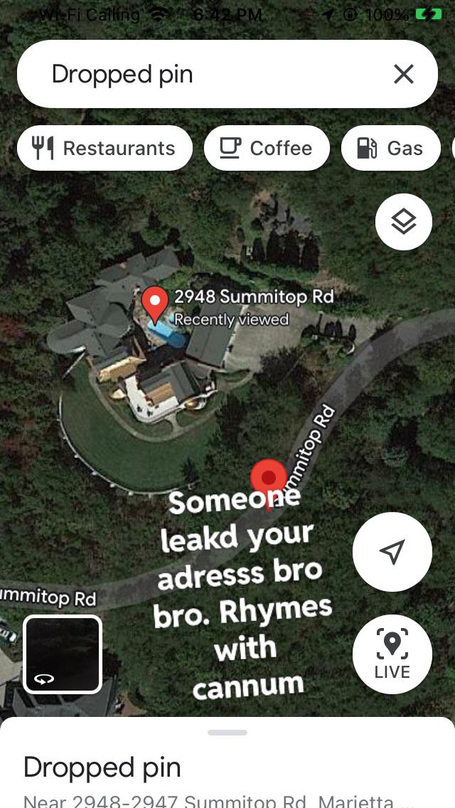 Y’all address is leaked : AnyMeansPossible