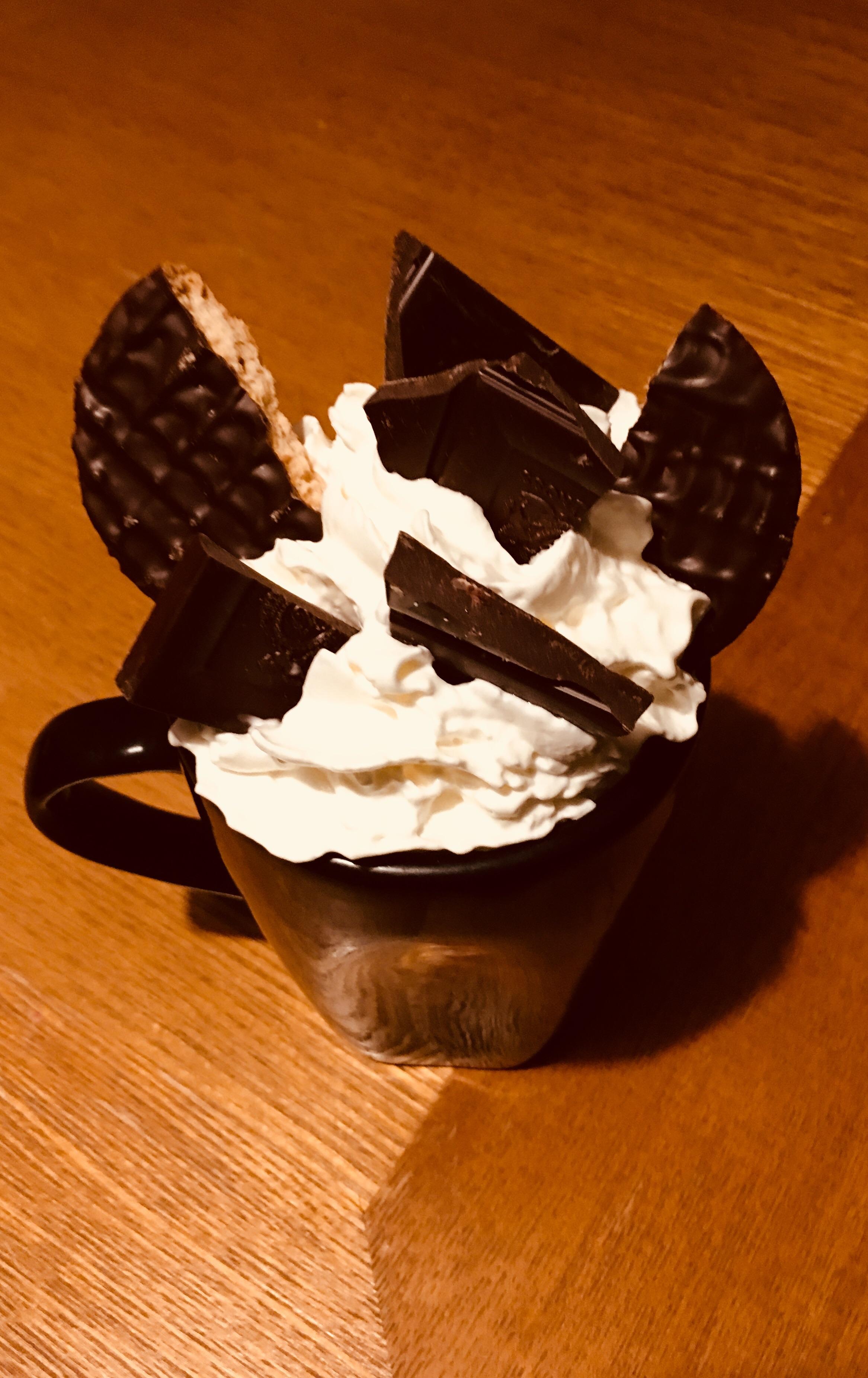 [I Ate] Banana Milkshake. Digestive. Sea Salted Chocolate. r/food