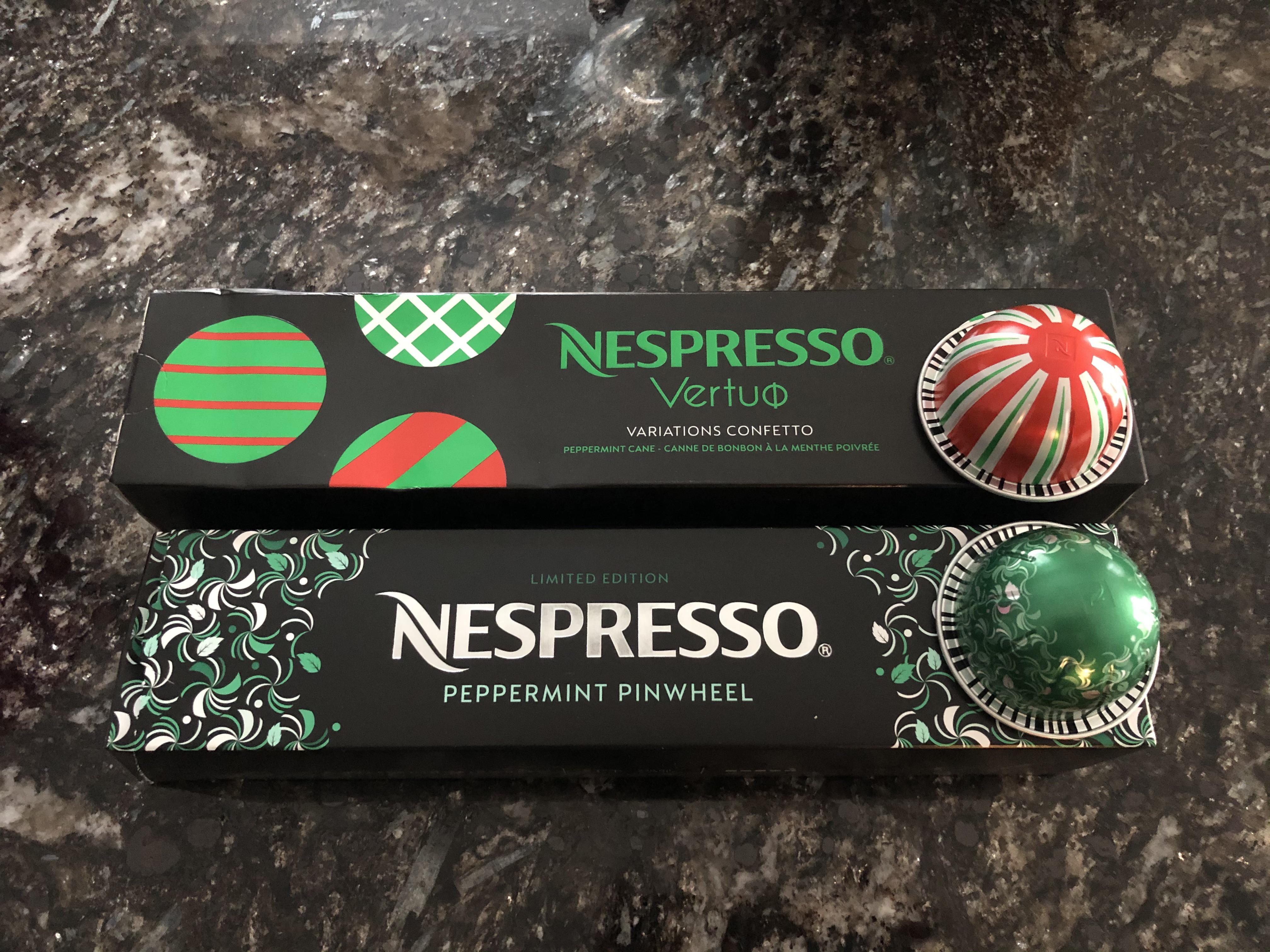 Taste Test Review 2020 Peppermint Pinwheel (bottom) vs 2017 Peppermint