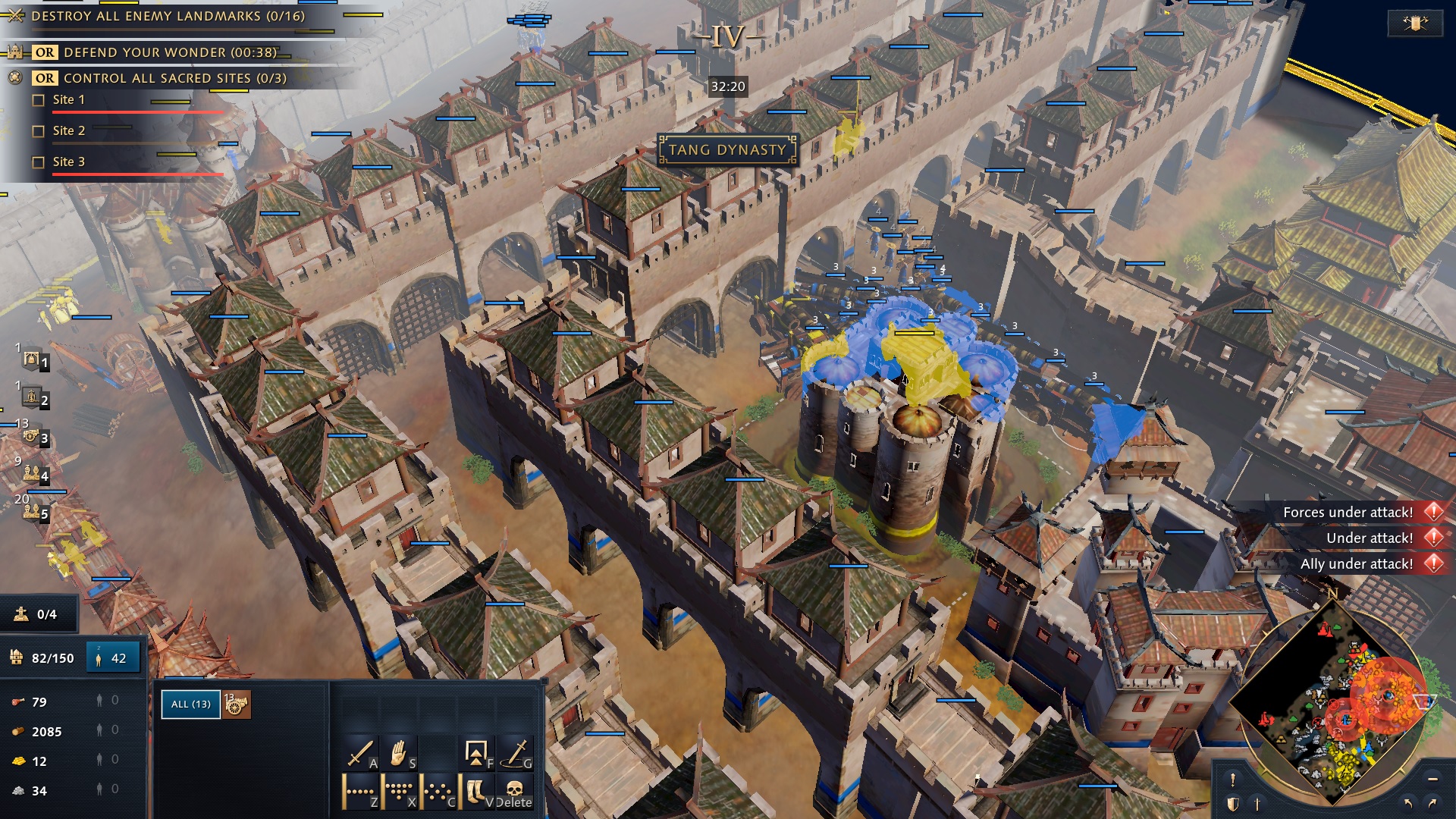 Turtle PRO TIP All siege units can shoot through friendly wall gates