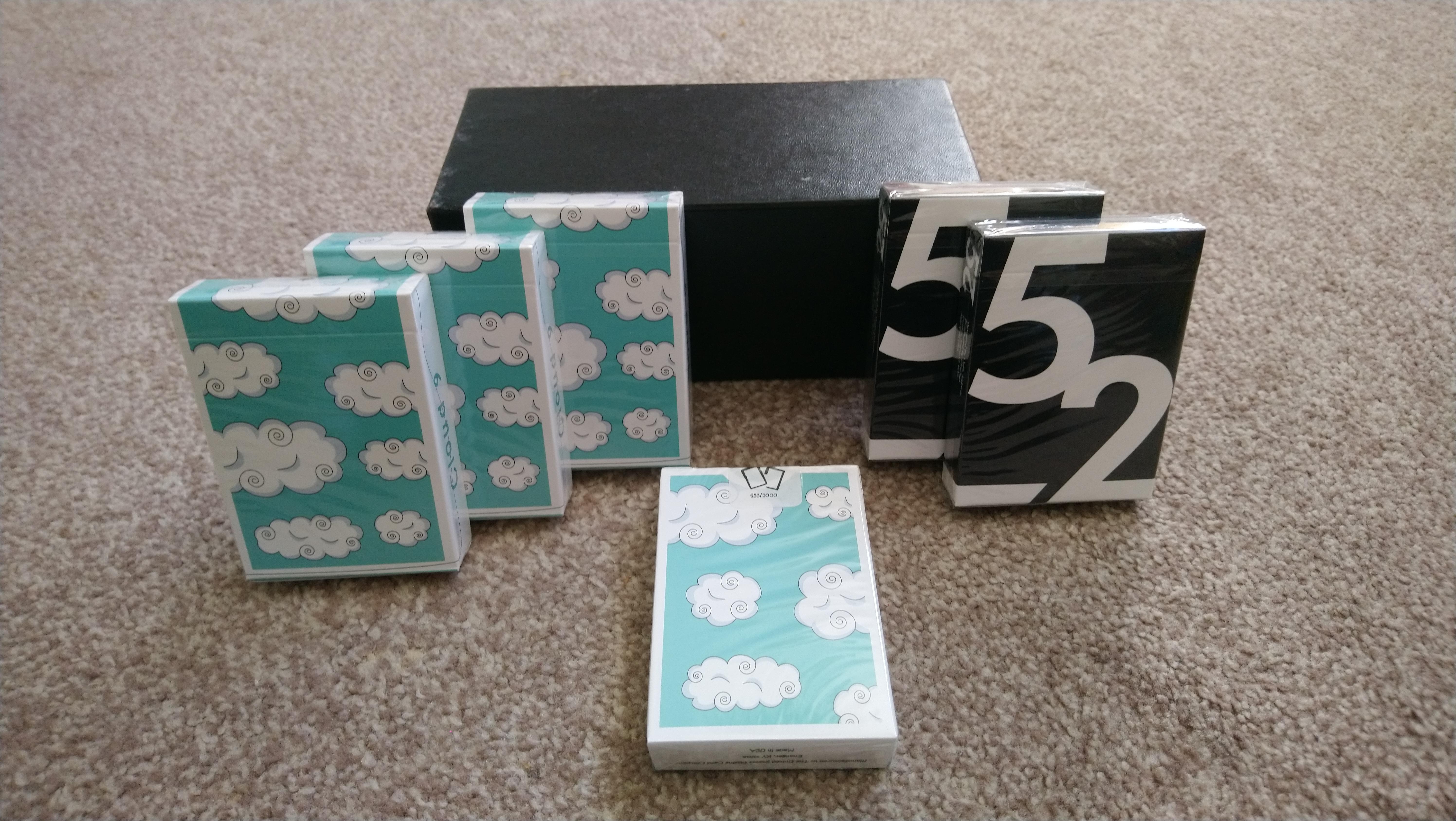 Kickstarter decks arrived this week r/playingcards