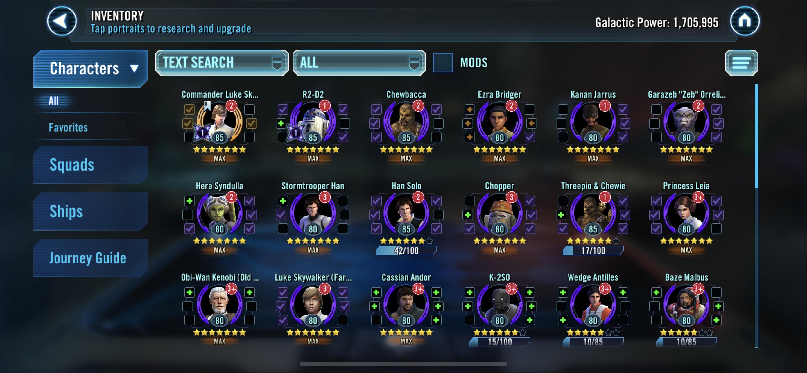Zeta order for cls squad? r/SWGalaxyOfHeroes