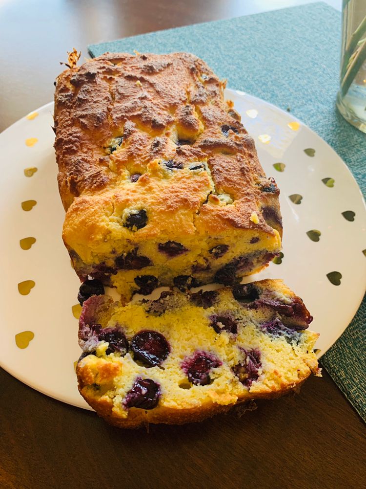 Easy Keto Blueberry Bread r/ketorecipes
