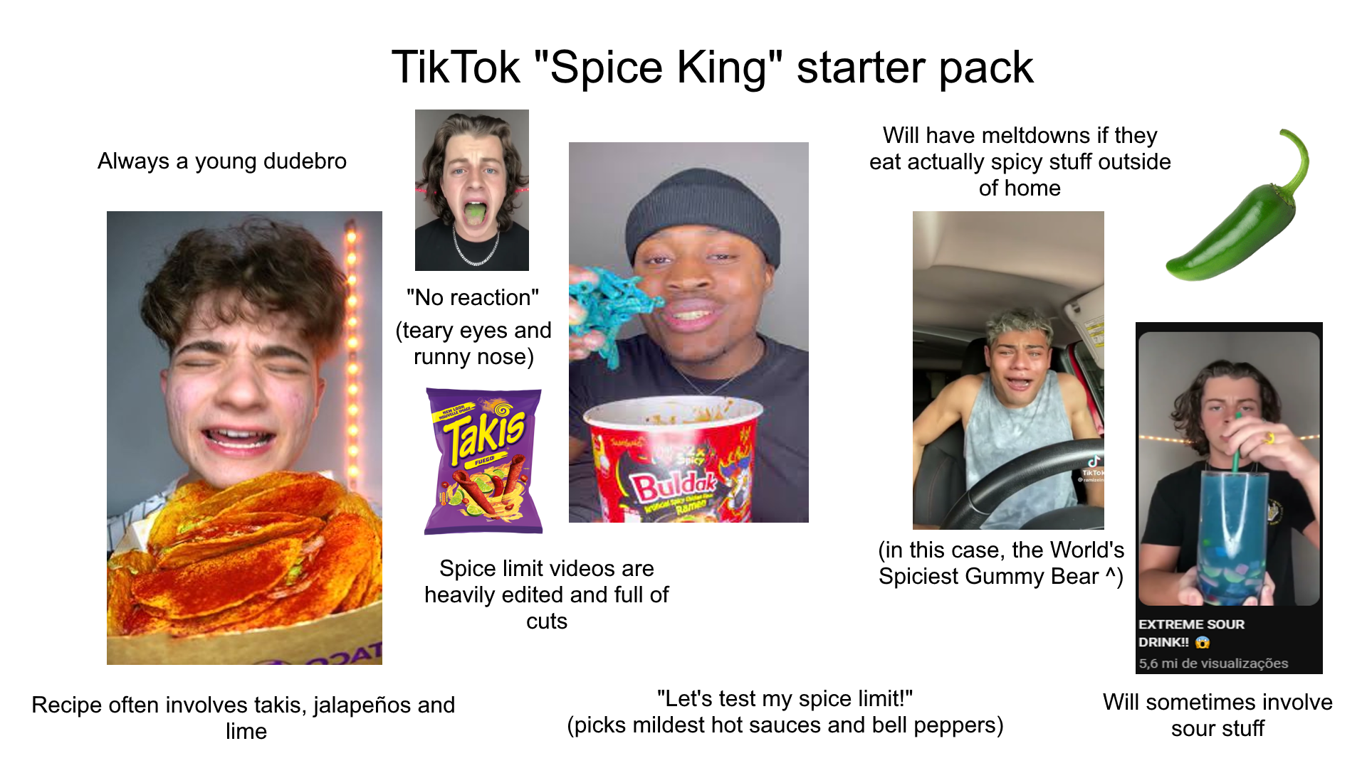 TikTok "Spice King" starter pack r/starterpacks