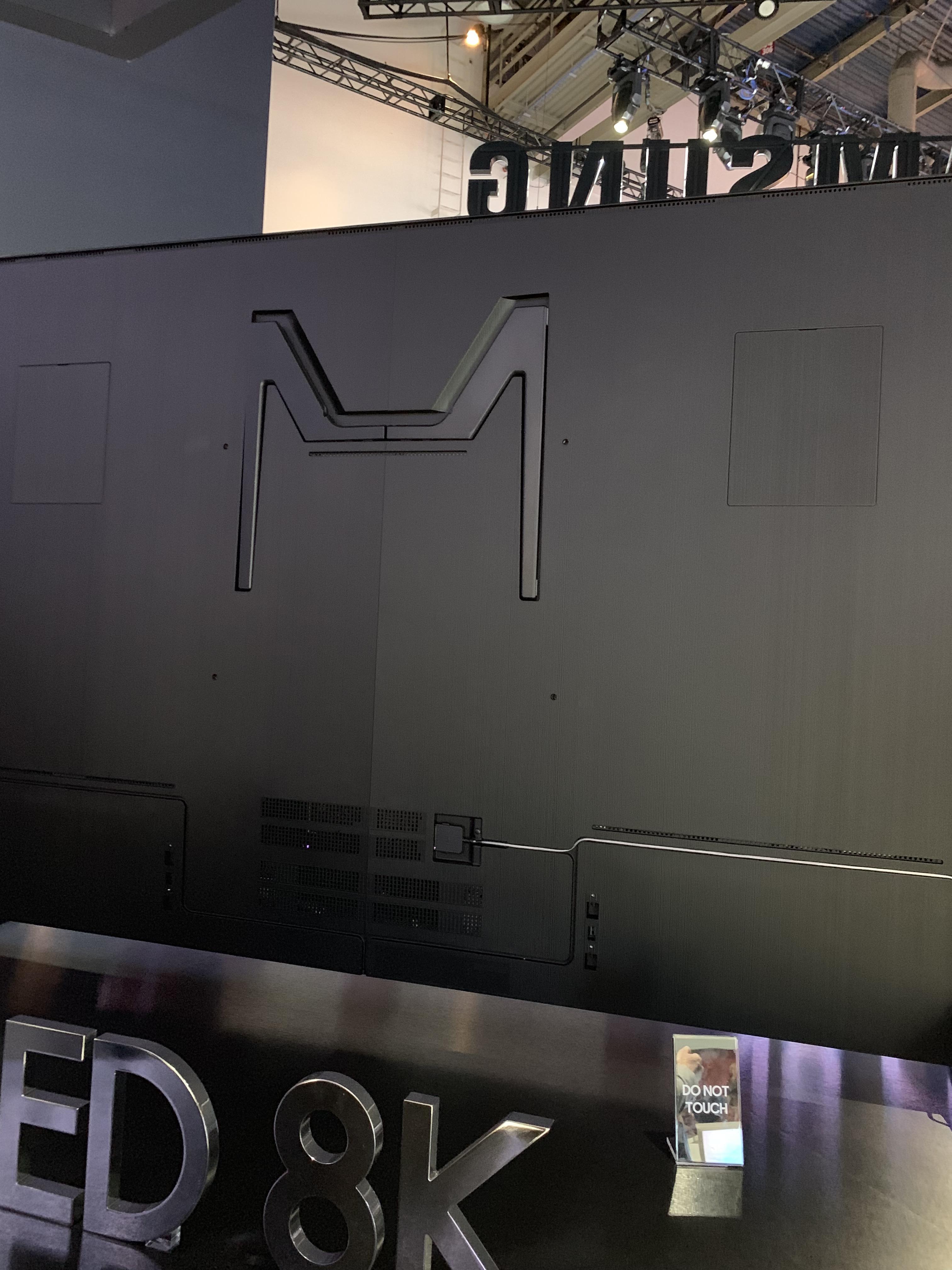 Samsung VPLs rejoice! They made the new TVs so that the legs can be