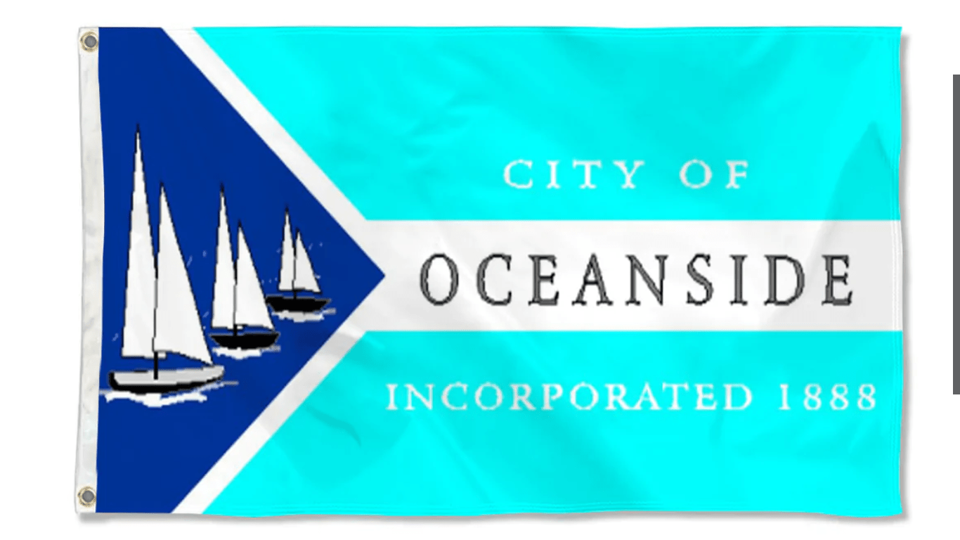 Flag of the day 1, Oceanside, California r/flagoftheday