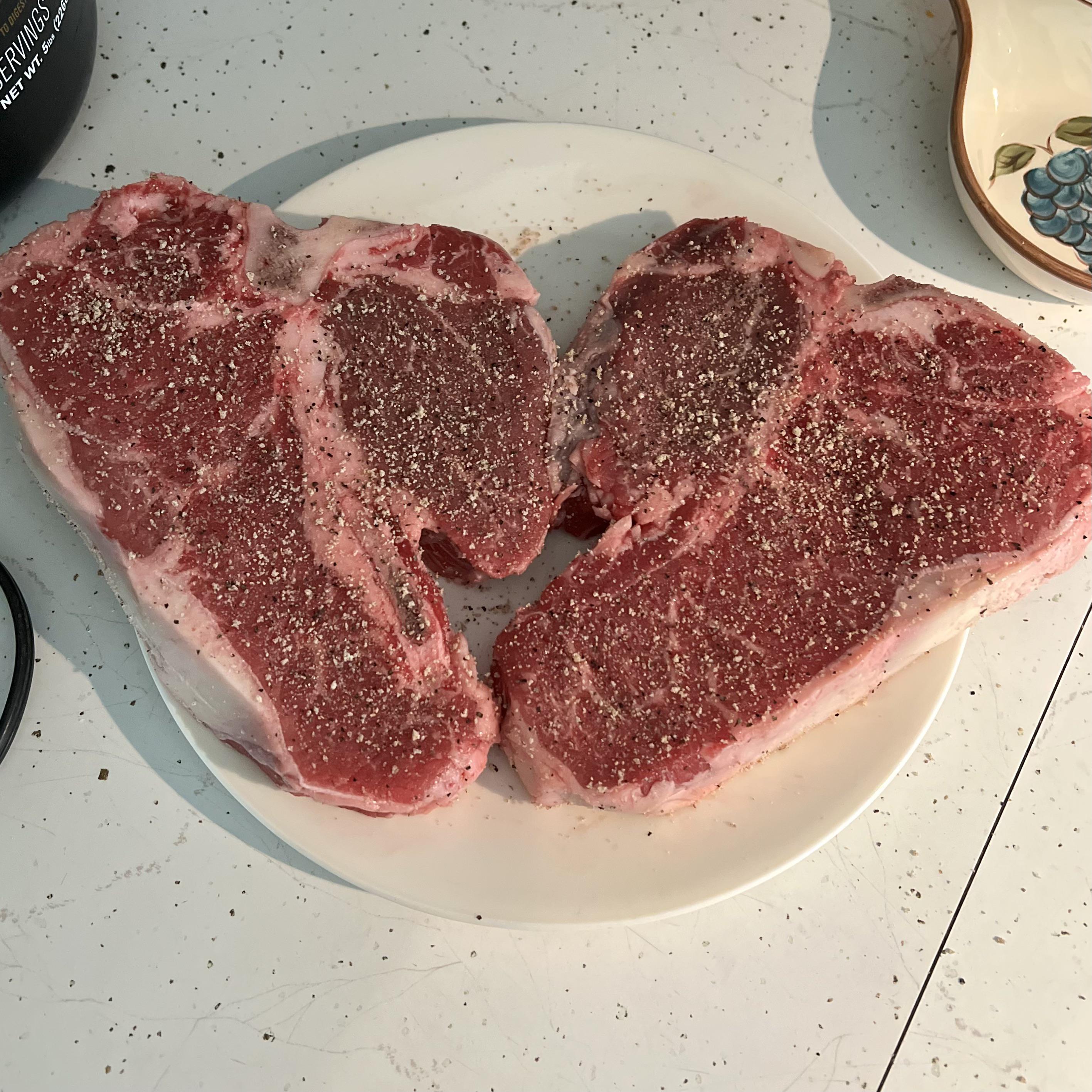 What’s everyone’s favorite way to cook porterhouse steaks? Picked these