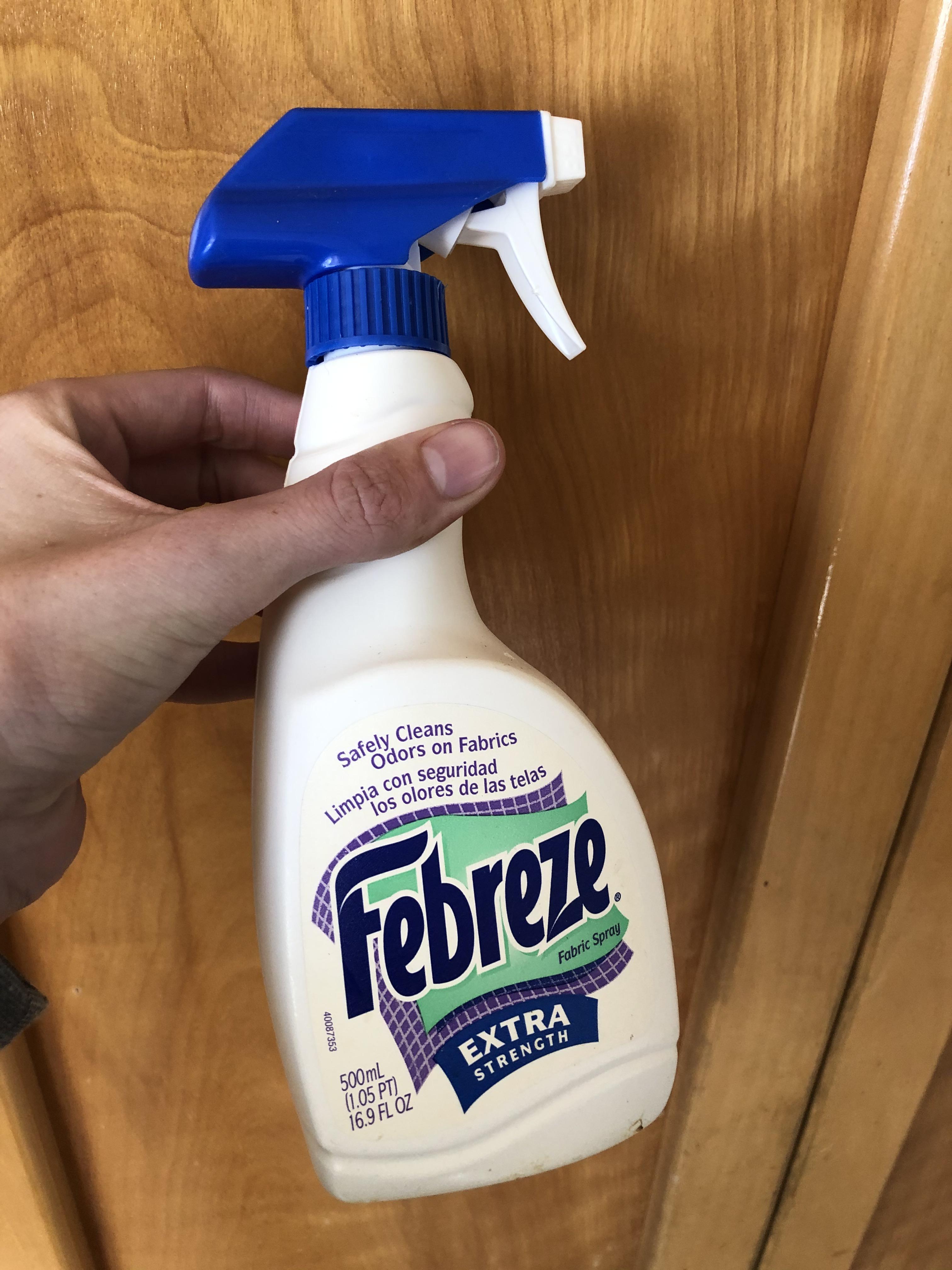 An Old Febreeze spray bottle r/mildlyinteresting